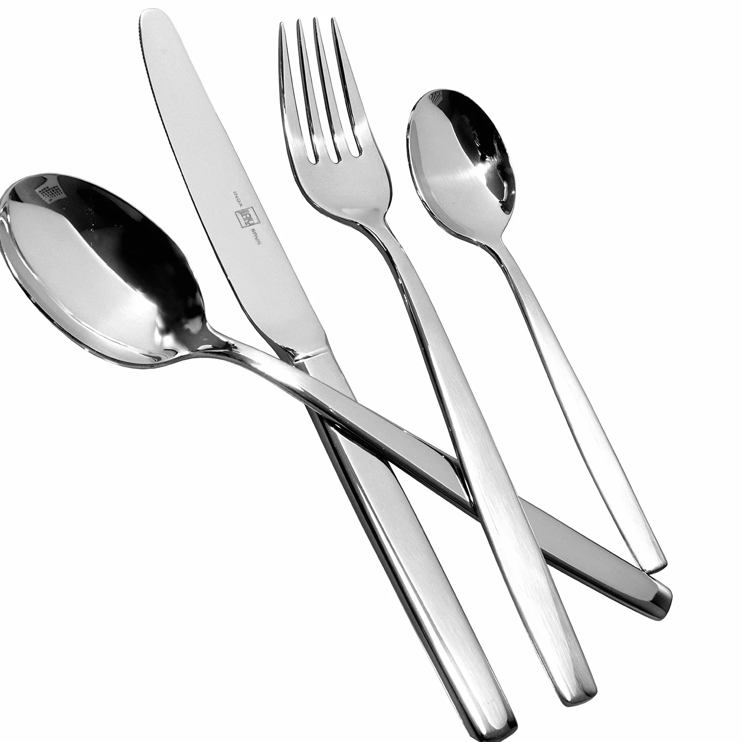 Jay Set de cubertería con 24 Piezas, 3 mm, Centimeters
