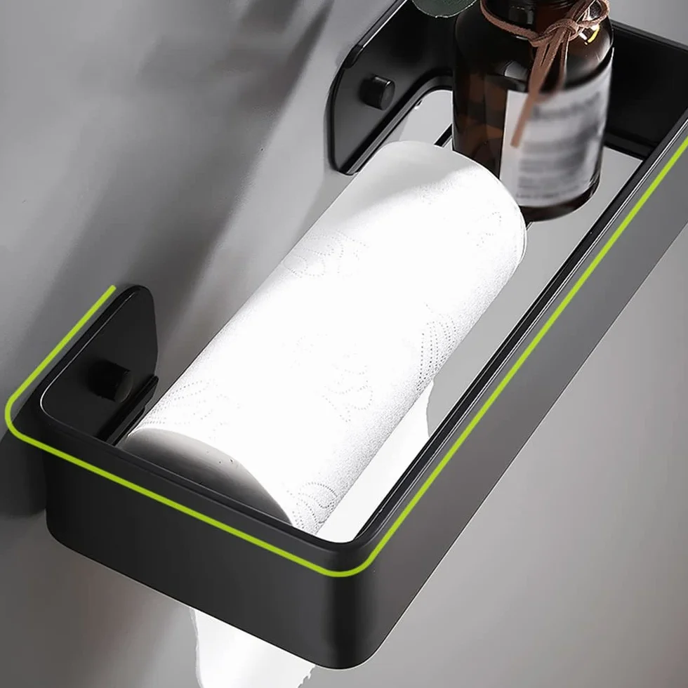 Estantes de baño exquisitos Estante de baño para carrito de ducha, estante de almacenamiento de champú para ducha de pared, soporte de papel higiénico, estante de drenaje Estante organizador de baño d