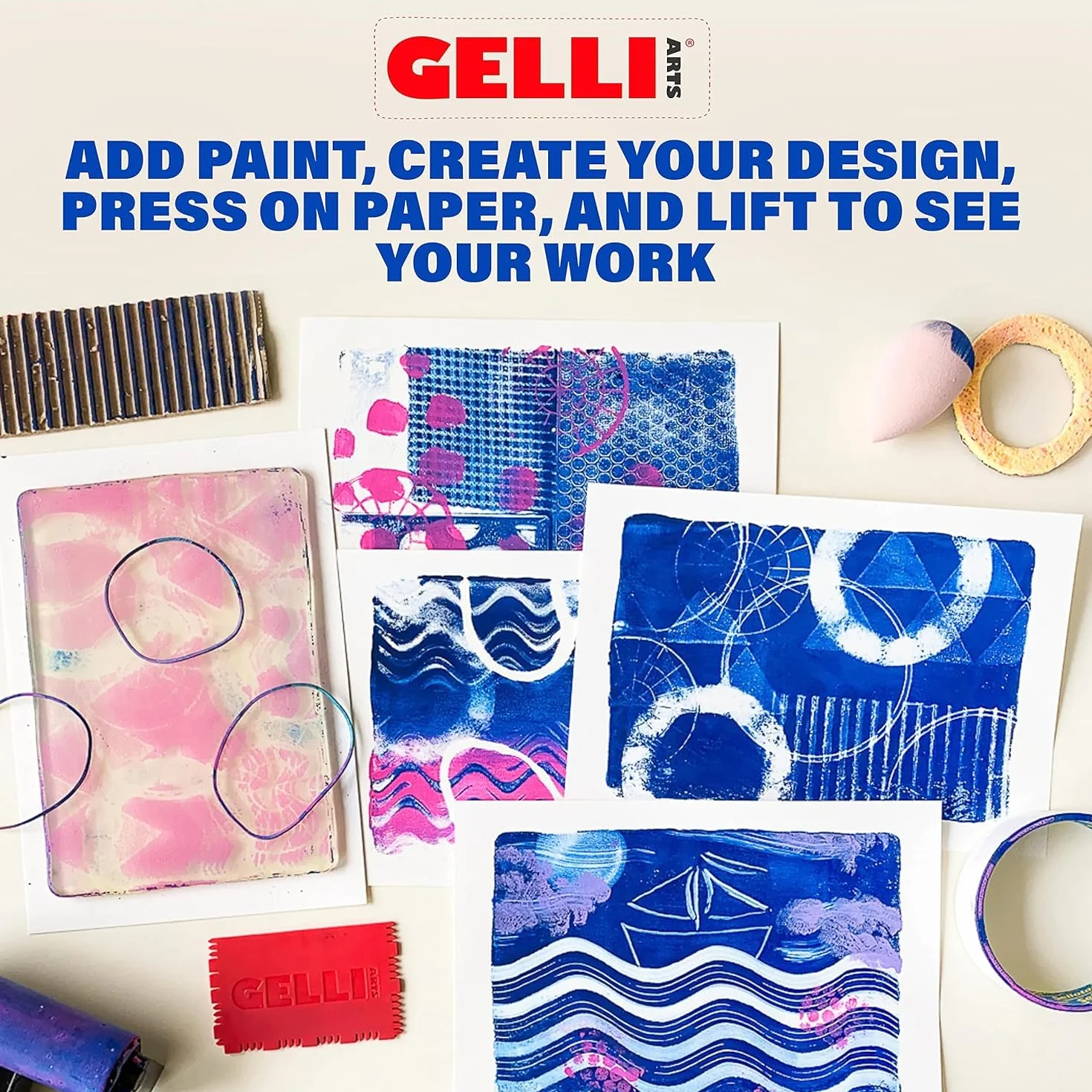 Gelli Arts Placa de gel, 18 x 24 pulgadas