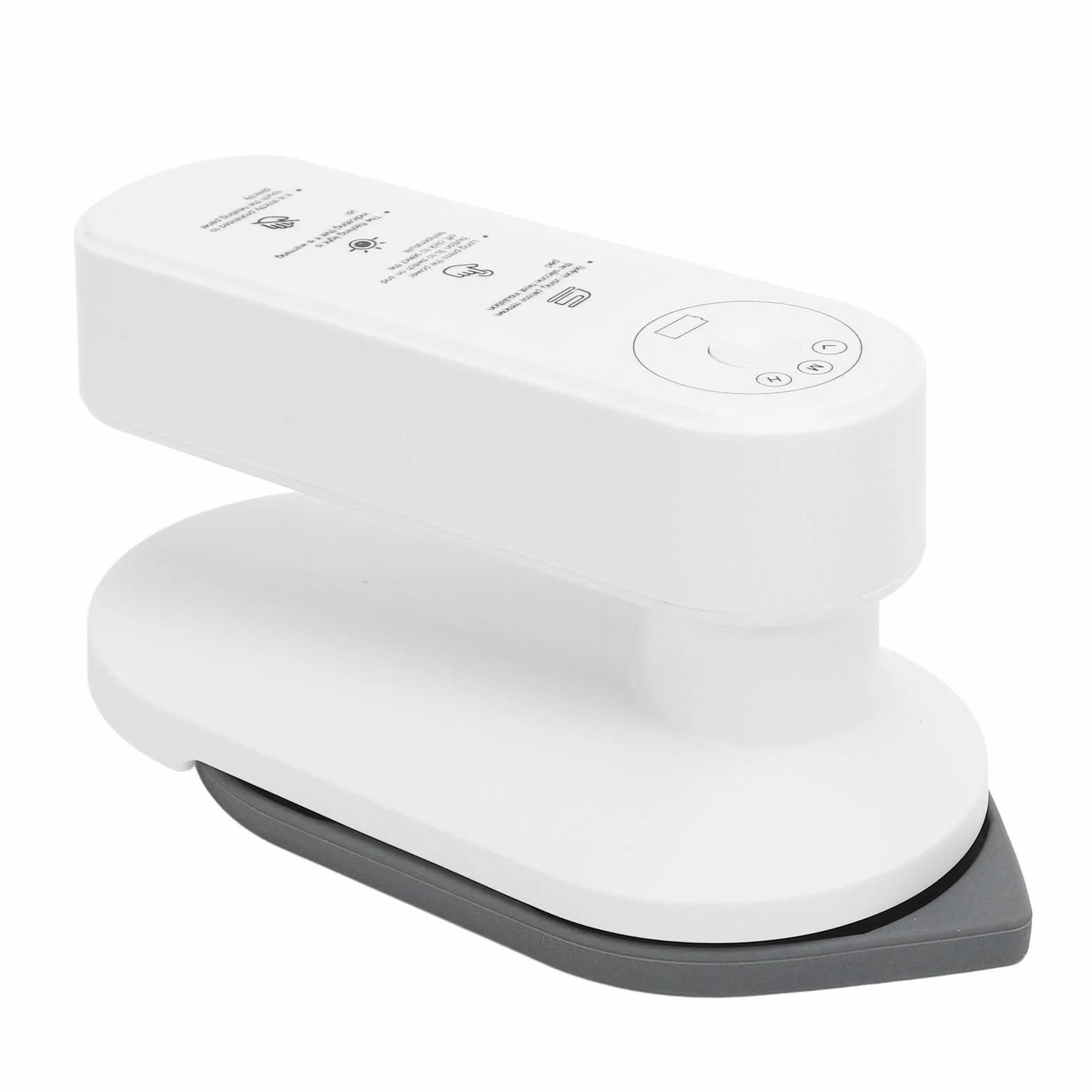 FILFEEL Máquina de Planchar Eléctrica de mano: Plancha de Ropa Portátil con 3 Configuraciones de Temperatura, Batería Inalámbrica de 5000 MAh, Calentamiento Rápido en 30 Segundos para Uso en el