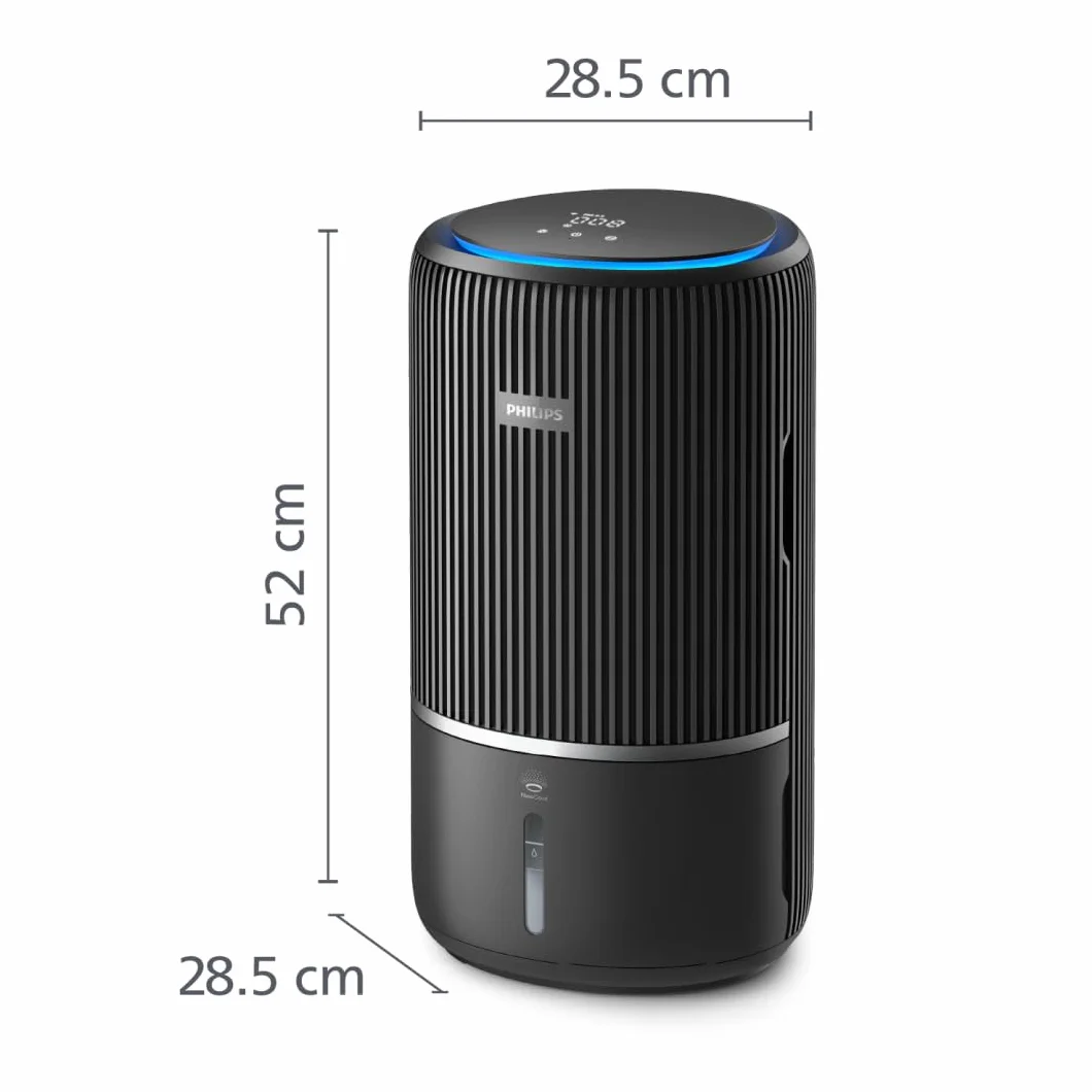 Philips 3400 Series Purificador y humidificador de aire 2 en 1, HEPA NanoProtect + filtro de carbón activo, humidificación higiénica a 650 ml/h, CADR 300 m³/h para 78 m² (AC3421/13)