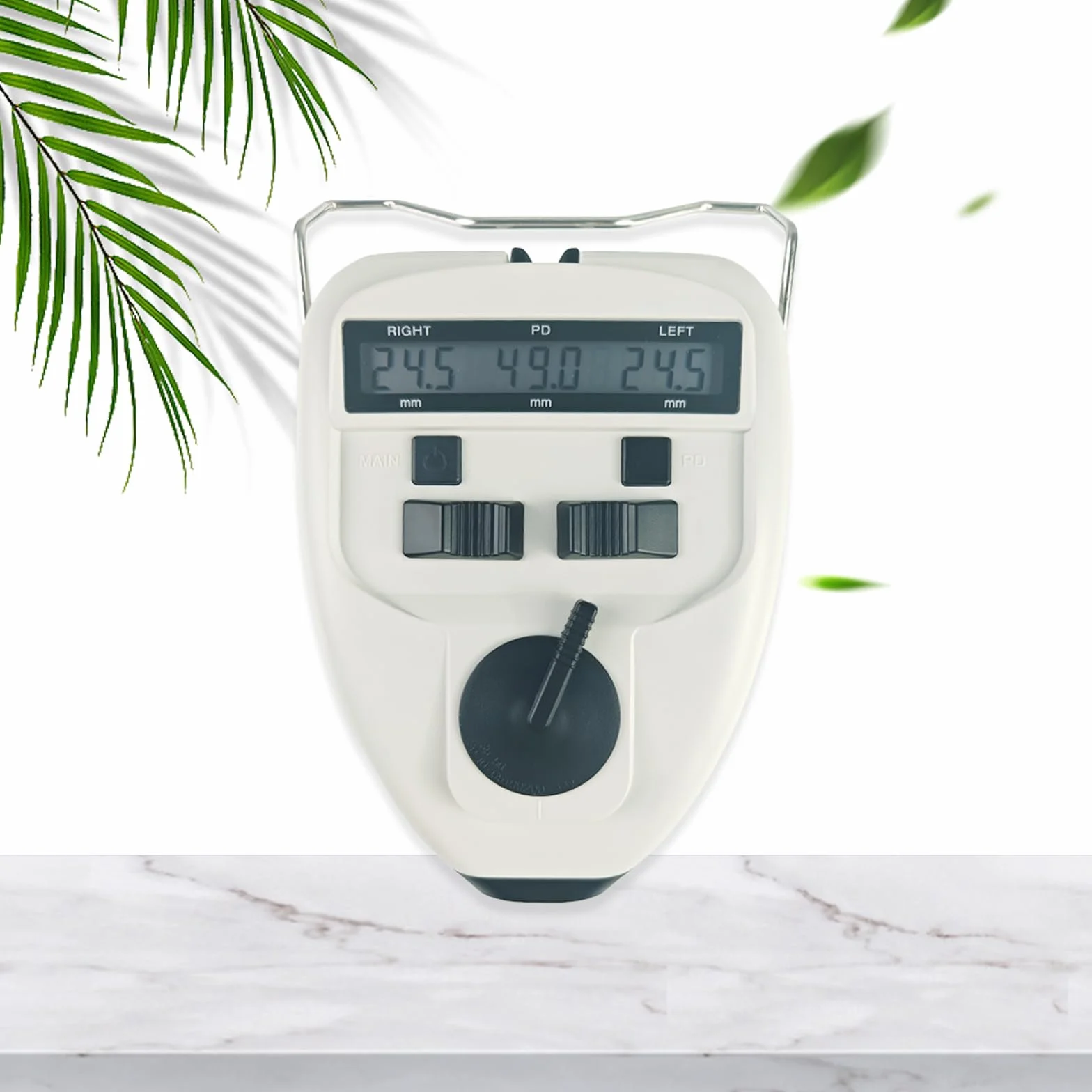 Instrumento óptico PD pupila medidor Digital pupila medidor LED Objetivo luz telémetro de precisión de 0,1 mm