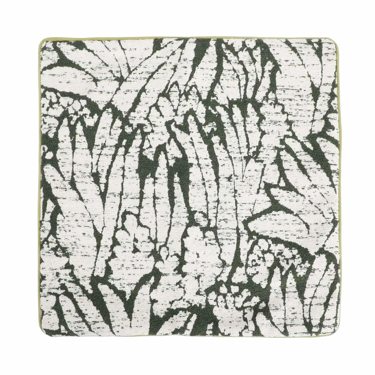 Annadue Fundas de Almohada Rústicas Estilo Bohemio, 4 Unidades, Fundas de Cojín Decorativas para sofá, Sala de Estar, de Almohada de Poliéster Suave, Color Verde y Blanco (50,8x50,8 cm/20x20 pulgadas)