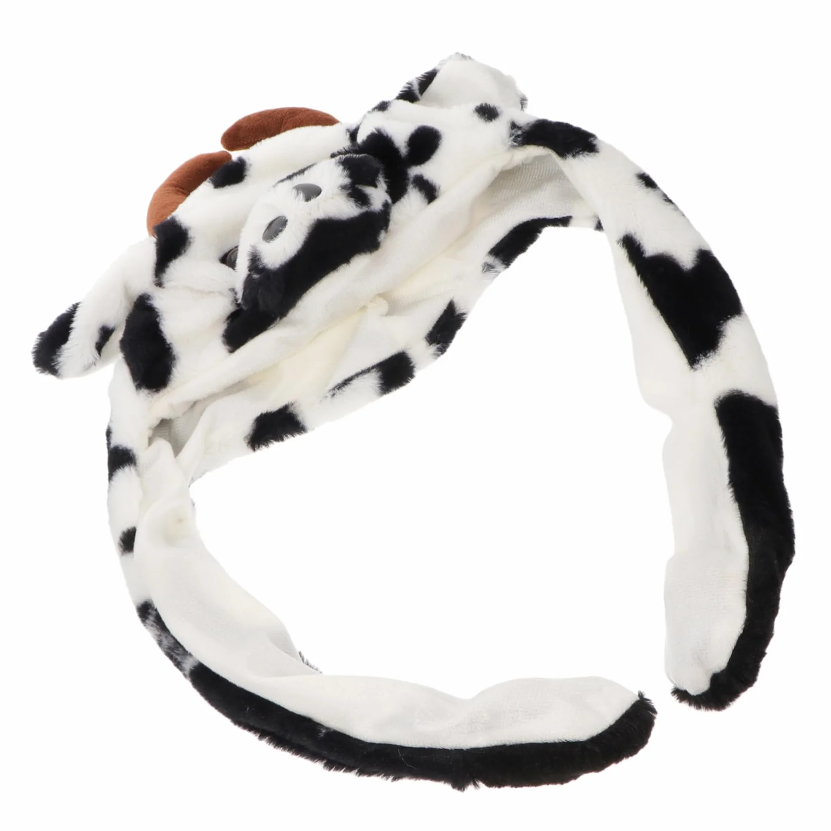 MAGICLULU 3 Piezas sombrero de vaca brillante sombrero con forma de vaca de felpa con animales sintéticos de fiesta con diseño de animales gorras adorable gorra de fiesta