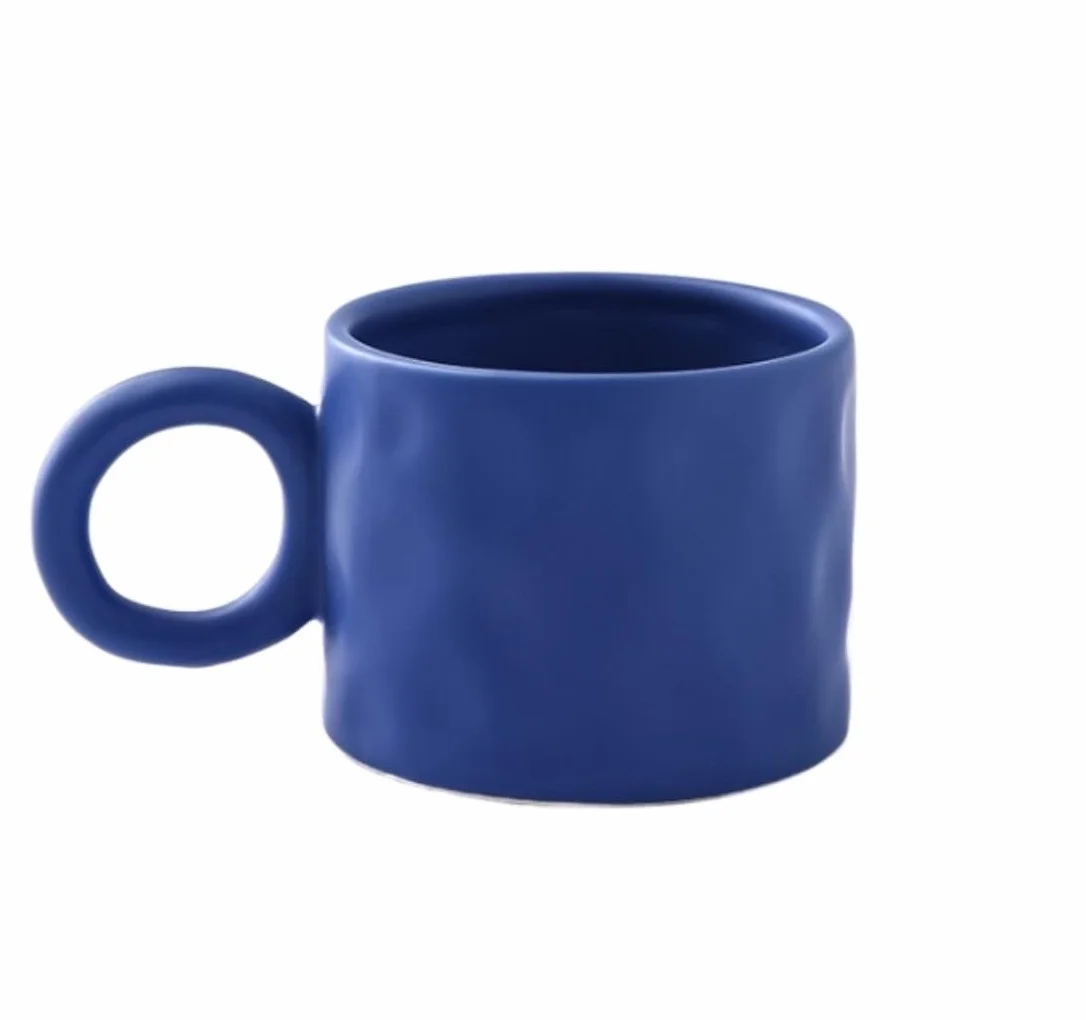 Tazas De Cafe Tazas Desayuno Taza Color Splash Tinta Taza De Cerámica Oficina Y Hogar Taza Para Beber Café Adecuado Para Bebidas De Jugo De Leche 350ml Tazas Cafe Taza Desayuno ( Color : A , Size : 35