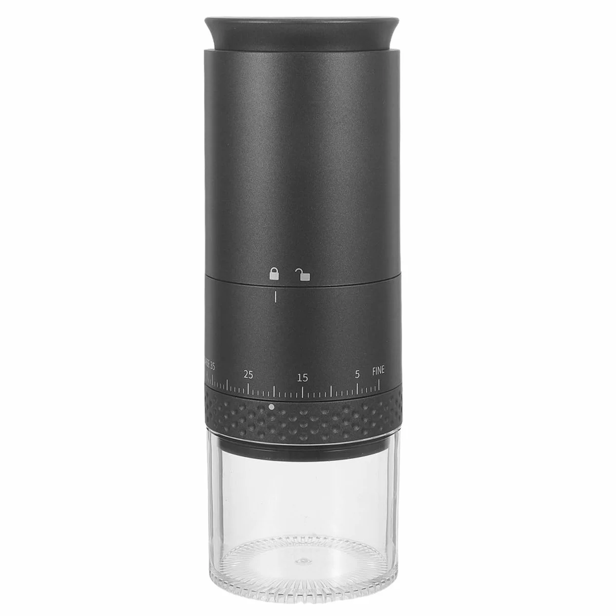 TOPBATHY Molino Eléctrico Compacto para Café y Especias con Tecnología de Molienda Precisa, Capacidad de 25g y Diseño Portátil para Apartamentos Pequeños
