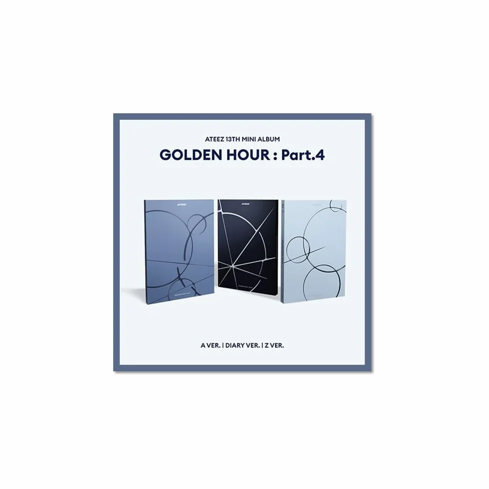 ATEEZ Golden Hour: parte 4 fotolibro 13º mini álbum versión diaria