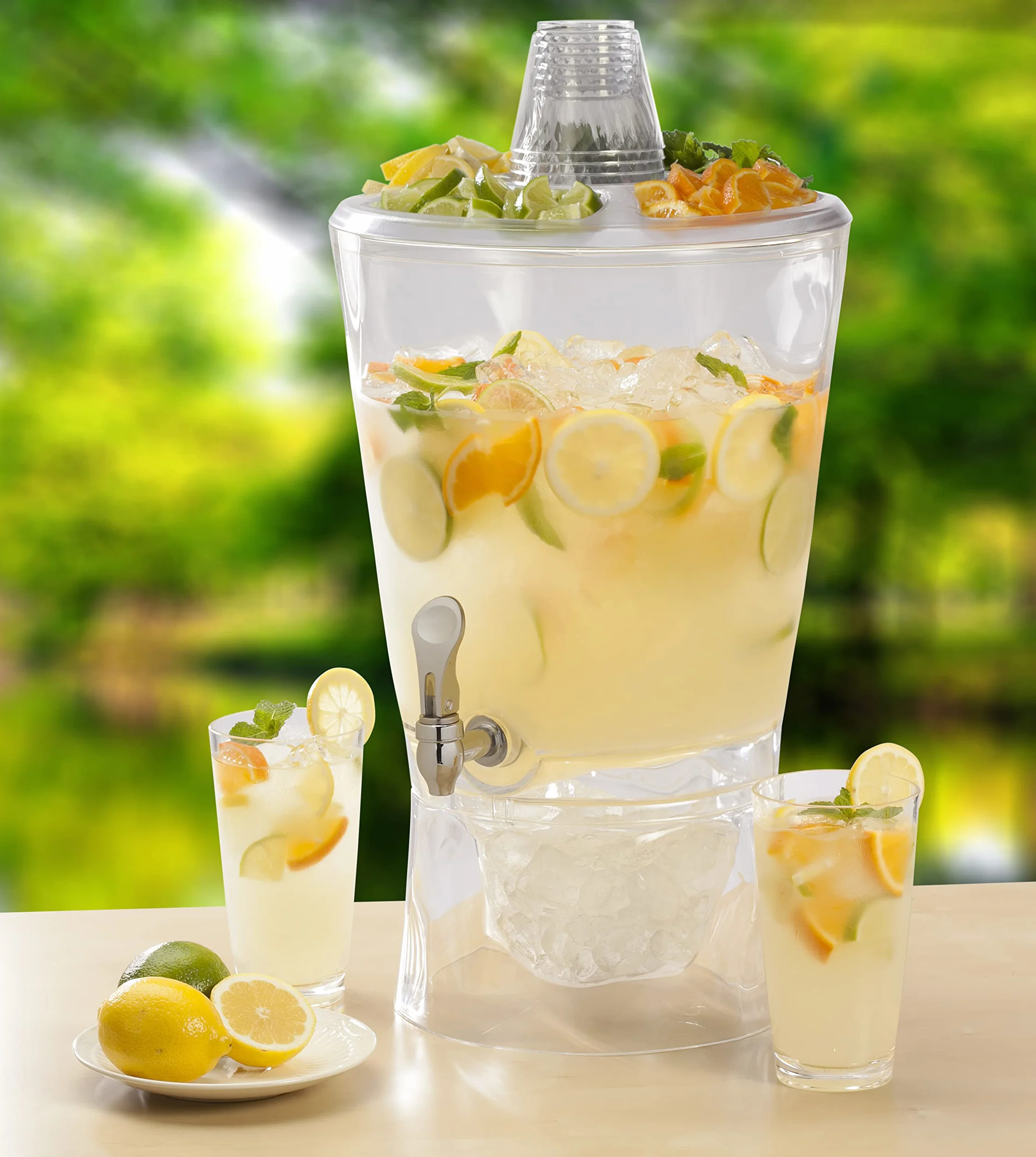 CreativeWare Dispensador de bebidas de 3.5 galones