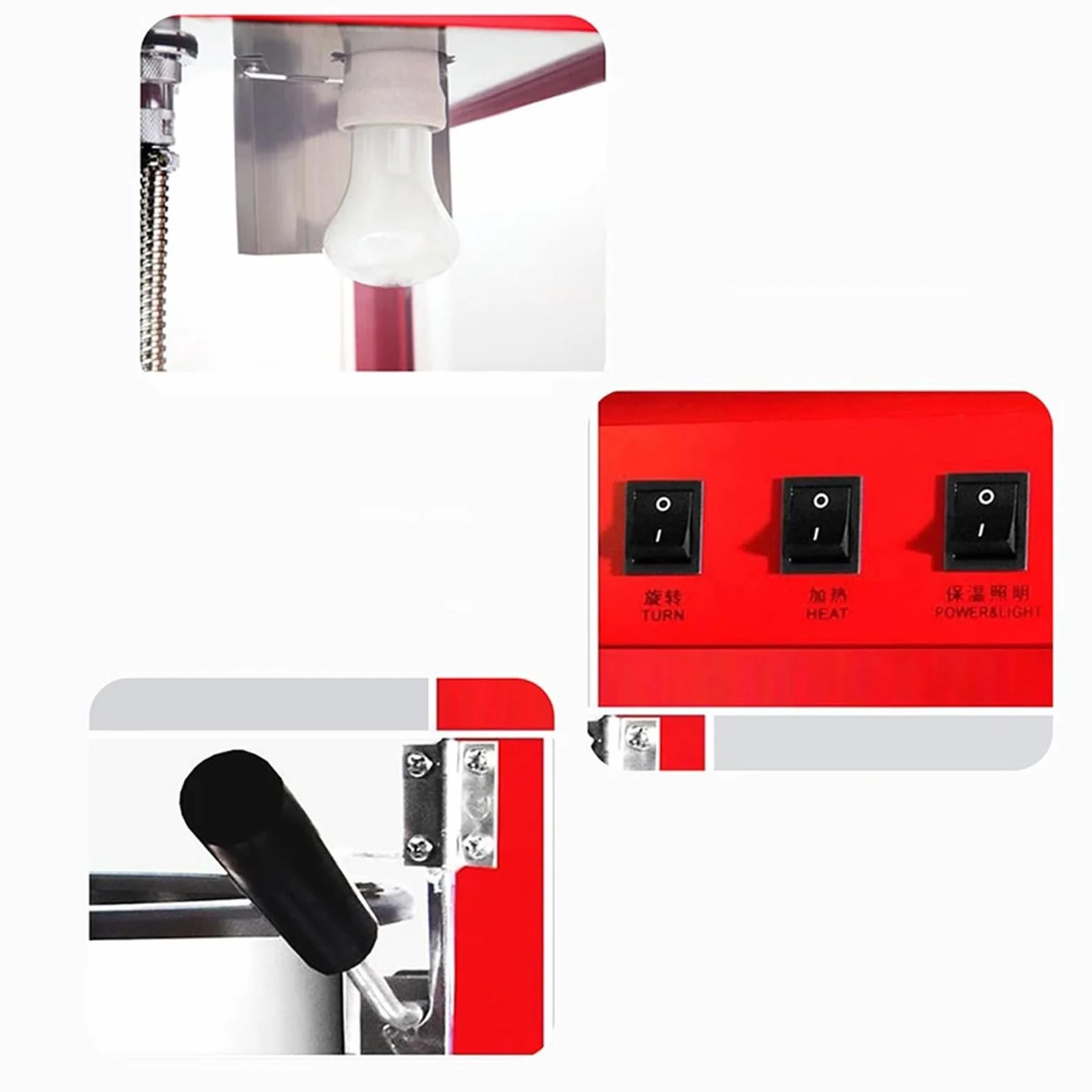 Máquina de Palomitas Máquina de Palomitas de maíz, Puesto Comercial, Máquina de Palomitas eléctrica Completamente automática, Máquina de Palomitas móvil Palomitero