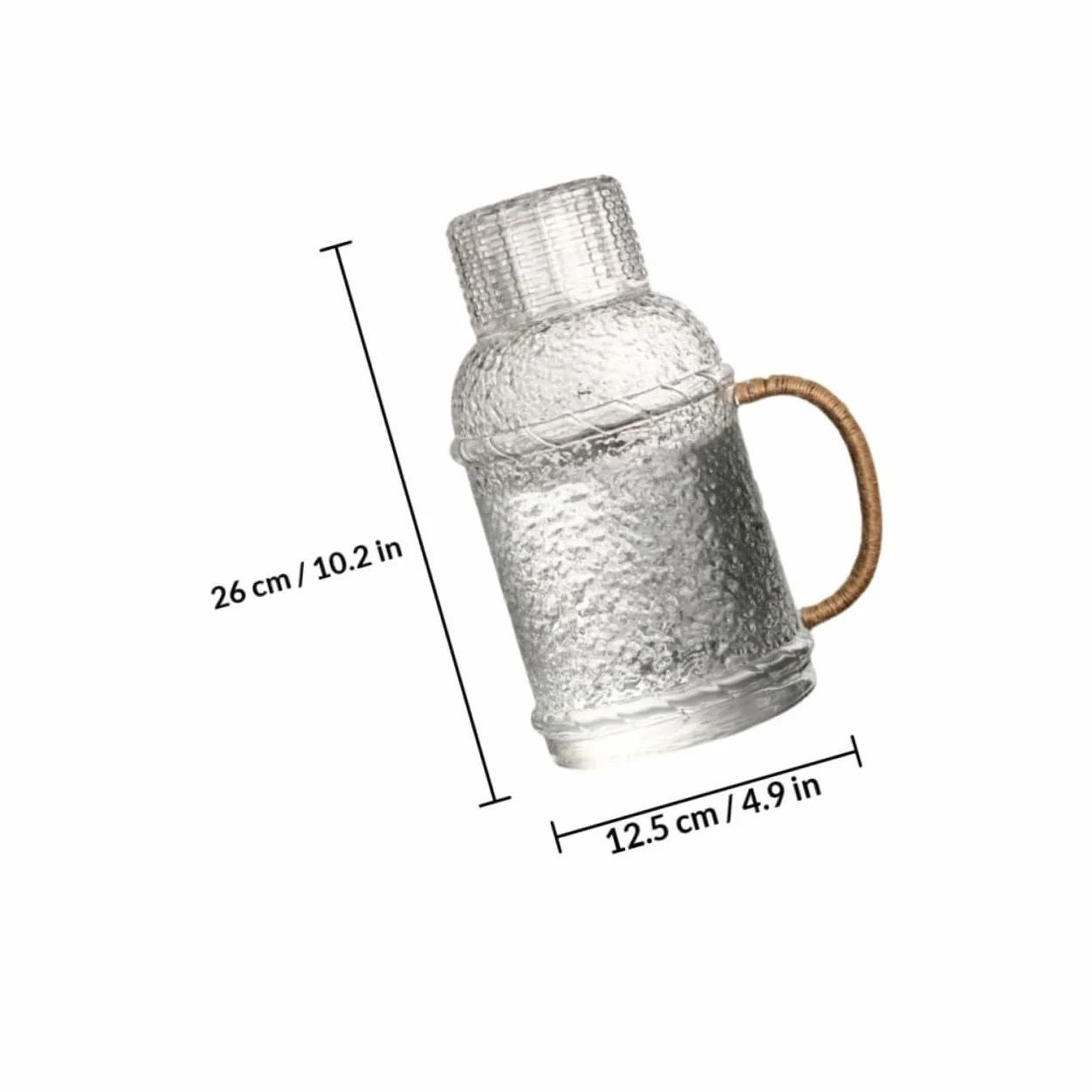 Gadpiparty Jarra de Resistente a Altas y Golpes para Agua Fría de 2l Juego de Jarra Enfriadora Adecuado para Fiestas Servir Hogar