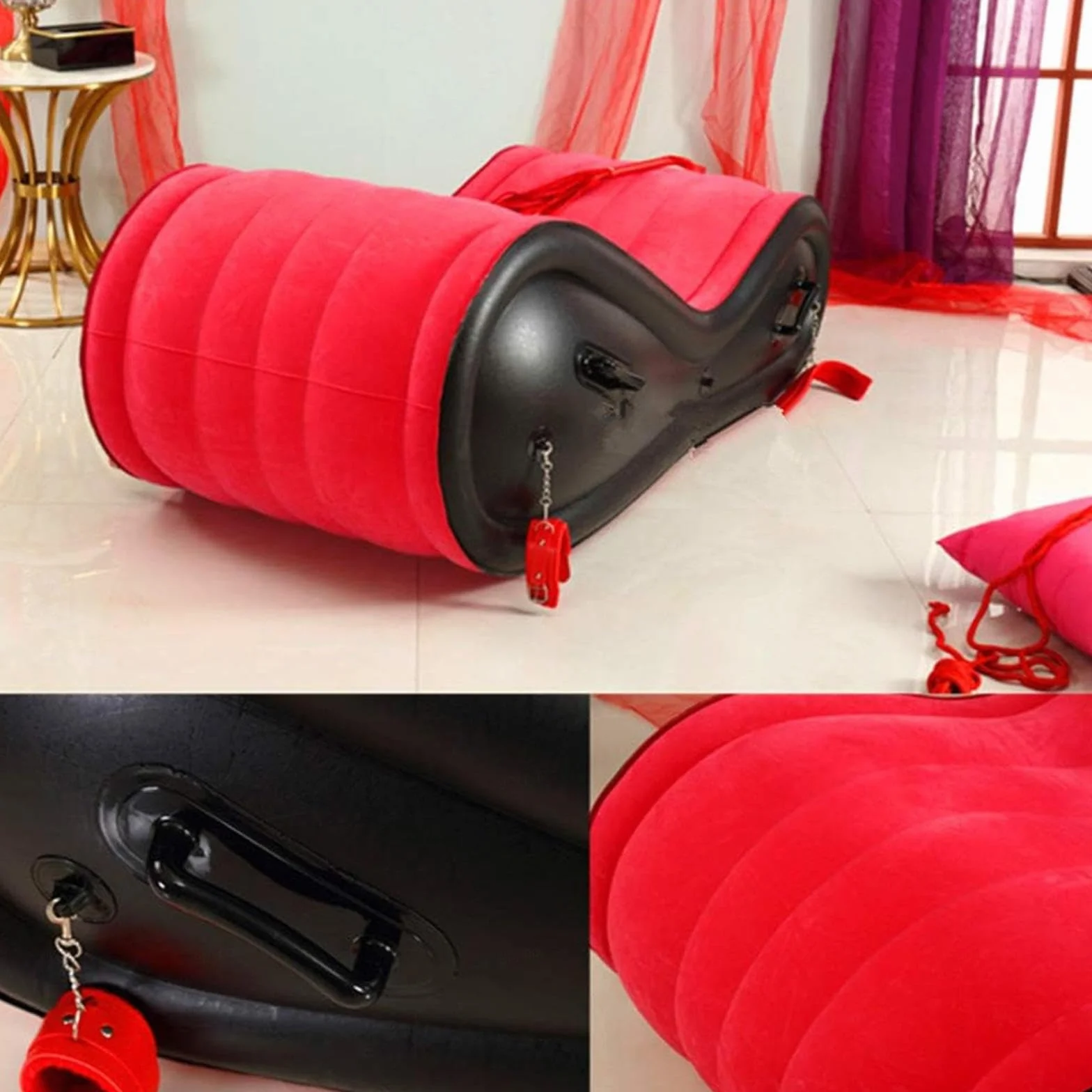 Sofá Inflable En Forma De S PortáTil -ShaF1Y