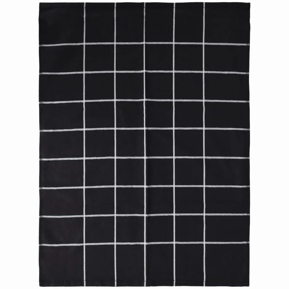 Juego de toallas de mano de 12 piezas, color negro, 100% algodón, absorbentes y suaves, 4 paños de cocina de 50 x 70 cm, 4 toallas de invitados de 50 x 50 cm, 4 paños de cocina de 30 x 30 cm