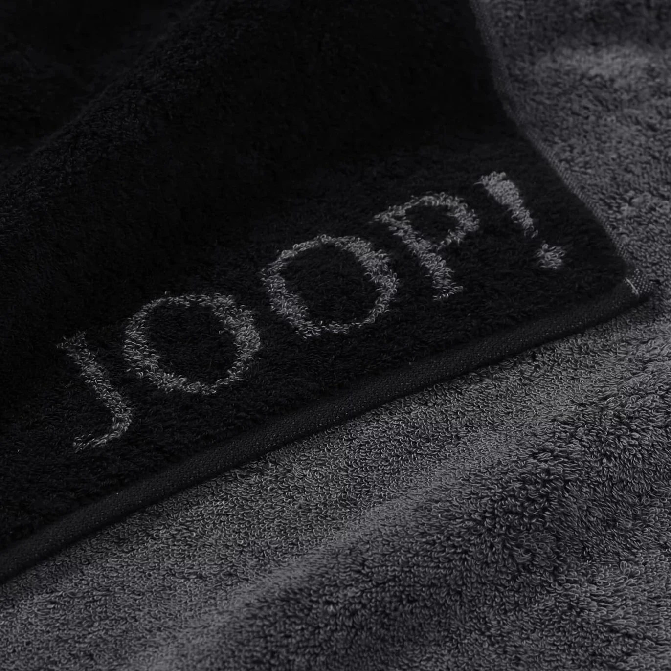 Joop! Juego de toallas de mano, 10 piezas, clásicas, 2 toallas de ducha, 4 toallas de mano, 4 toallas de invitados, color negro