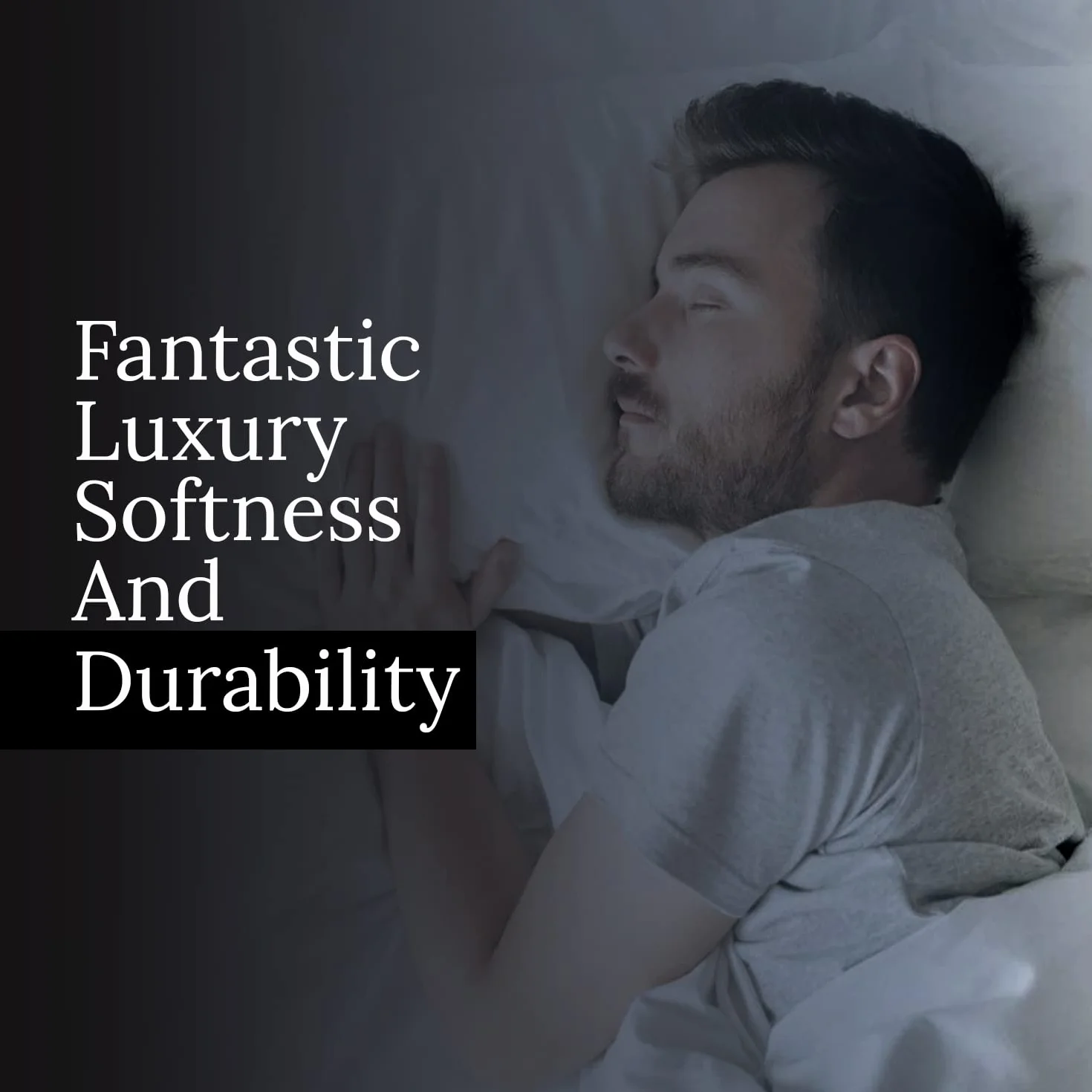 DTEX HOMES Juego de ropa de cama, 100 % algodón puro, calidad hotel, 800 hilos, con fundas de almohada, fácil de cuidar y súper suave, lujoso, juego de ropa de cama para cama doble (Blanco-doble)
