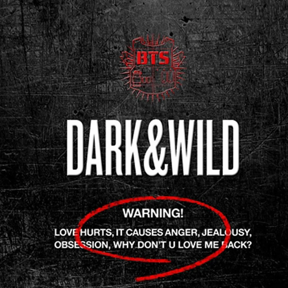 BTS Dark and Wild The 1st Album CD Photobook Photocards