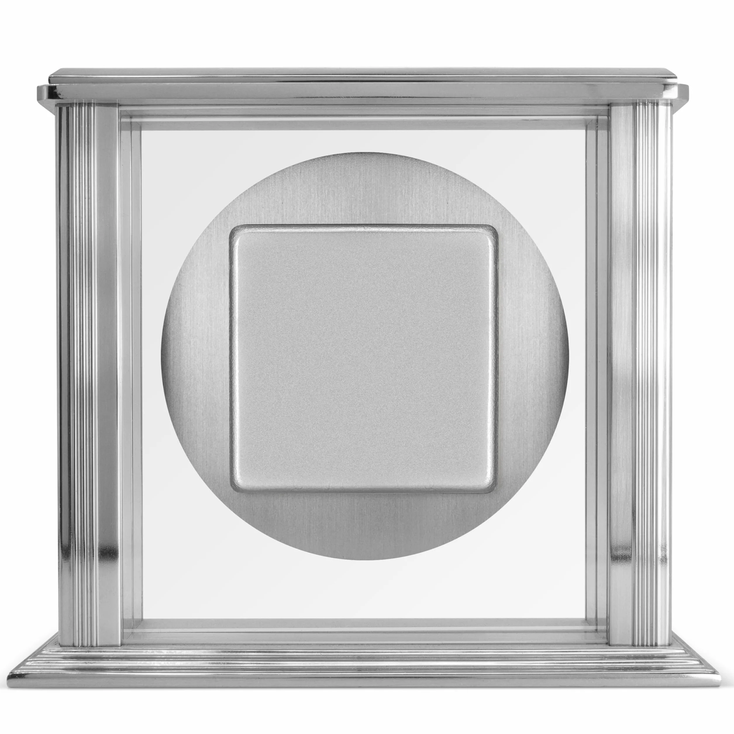 Acctim 36247 Hamilton Reloj de Chimenea, Efecto Plateado