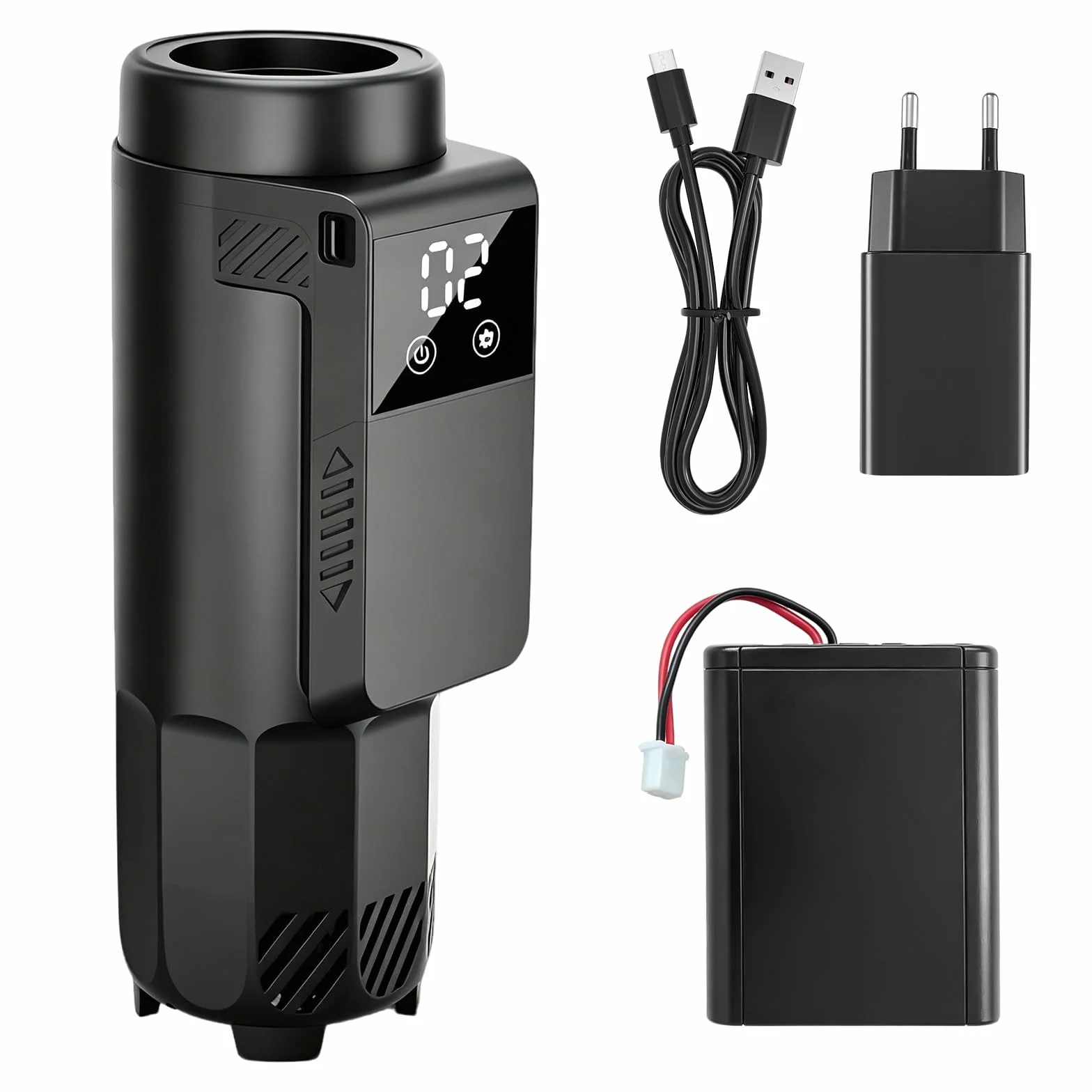 Bolsa isotérmica eléctrica USB para medicamentos para 7 bolígrafos de insulina, viaje 0-18 °C, control de temperatura, mini nevera para diabéticos, medicamentos, caja para diabéticos, suministros de