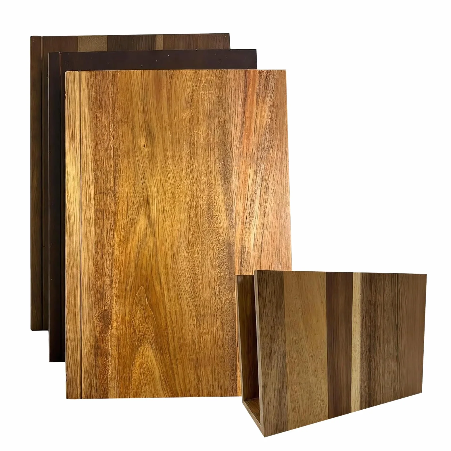 Tabla de Cortar Juego de Suministros de Madera de Gran Grosor de 3 Piezas | Tabla De Cortar Para Queso, Pan, Carne, Verduras, el Hogar, la Comida, la Familia y los Amigos