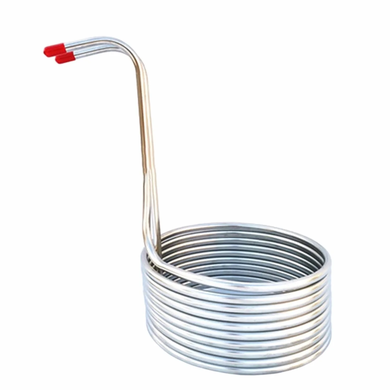 Accesorios de hardware Bar Serpentín de enfriamiento de cerveza de acero inoxidable, Suministros de cocina Herramienta de elaboración casera, Máquina para hacer vino Tubería enfriadora de mosto de hot