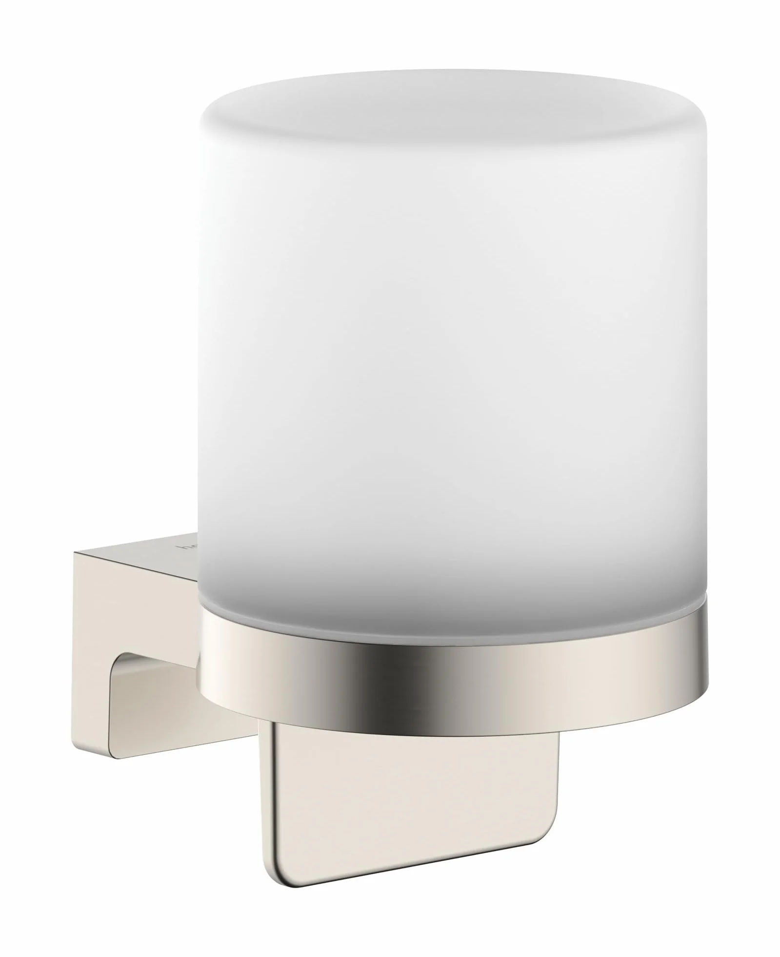 hansgrohe Moderno dispensador de jabón líquido en níquel pulido, 41765830