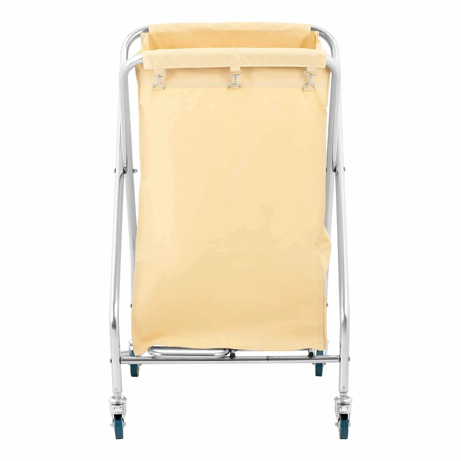 Royal Catering - RCWW 3 - Carro para ropa - 200 L - 4 Ruedas / 2 Frenos - Bolsa: 52 x 50 x 76 cm