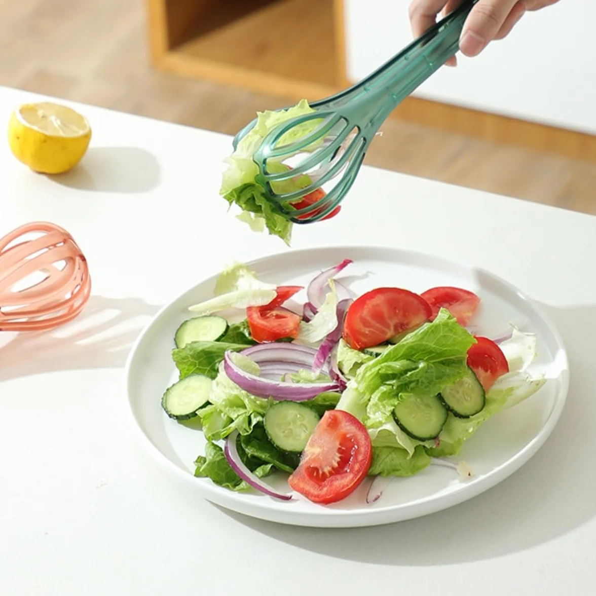 Batidor Huevos Batidor De Huevos Multiusos, Clip Dos En Uno For Cocina, For Alimentos, Manual For Fideos, Herramienta For Hornear Crema Utensilios Cocina(Grün)