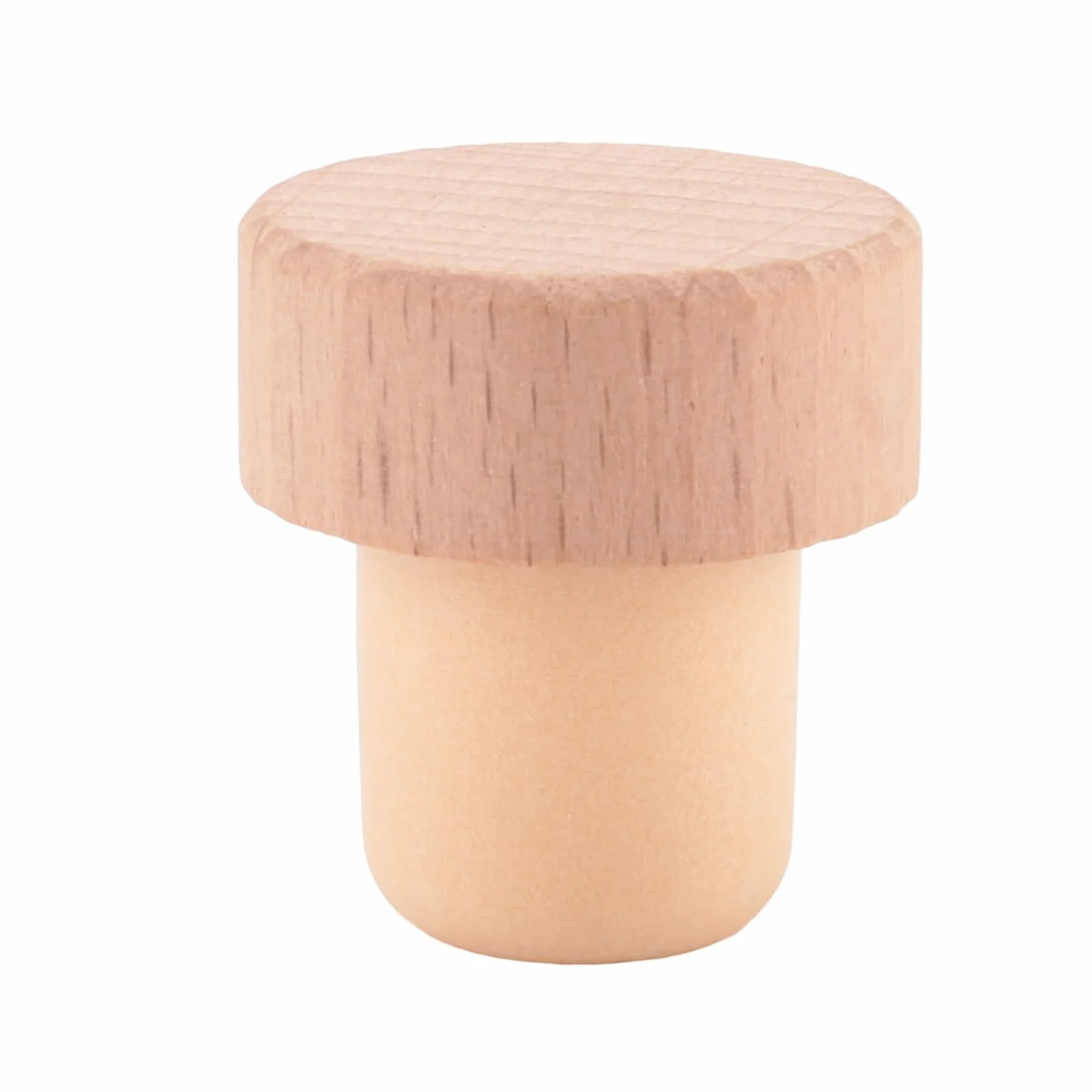 Tapones de Corcho En Forma de T para de Vino, Tapones de Corcho para Vino, Tapón de Vino, Tapones de Vino Reutilizables, Tapón de Vino de Madera Y Goma