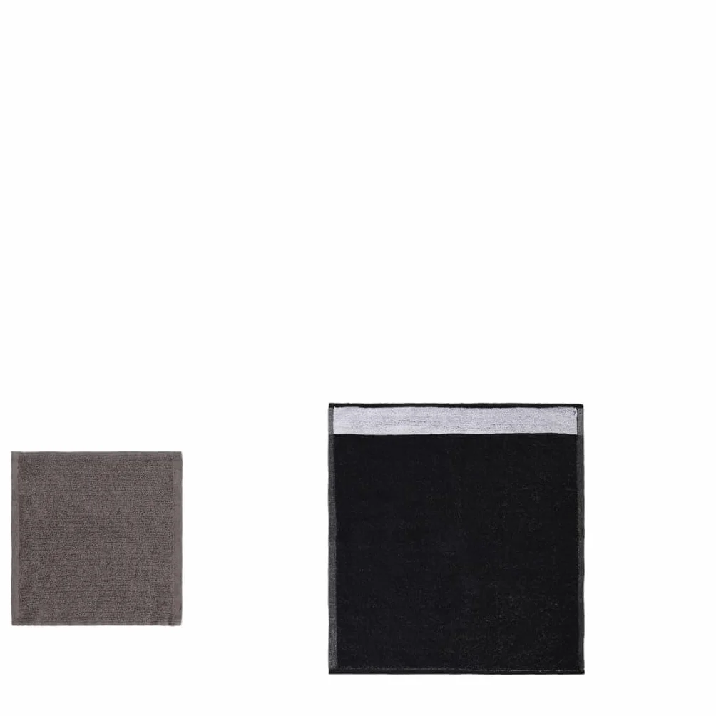 Juego de toallas de mano de 12 piezas, color negro, 100% algodón, absorbentes y suaves, 4 paños de cocina de 50 x 70 cm, 4 toallas de invitados de 50 x 50 cm, 4 paños de cocina de 30 x 30 cm