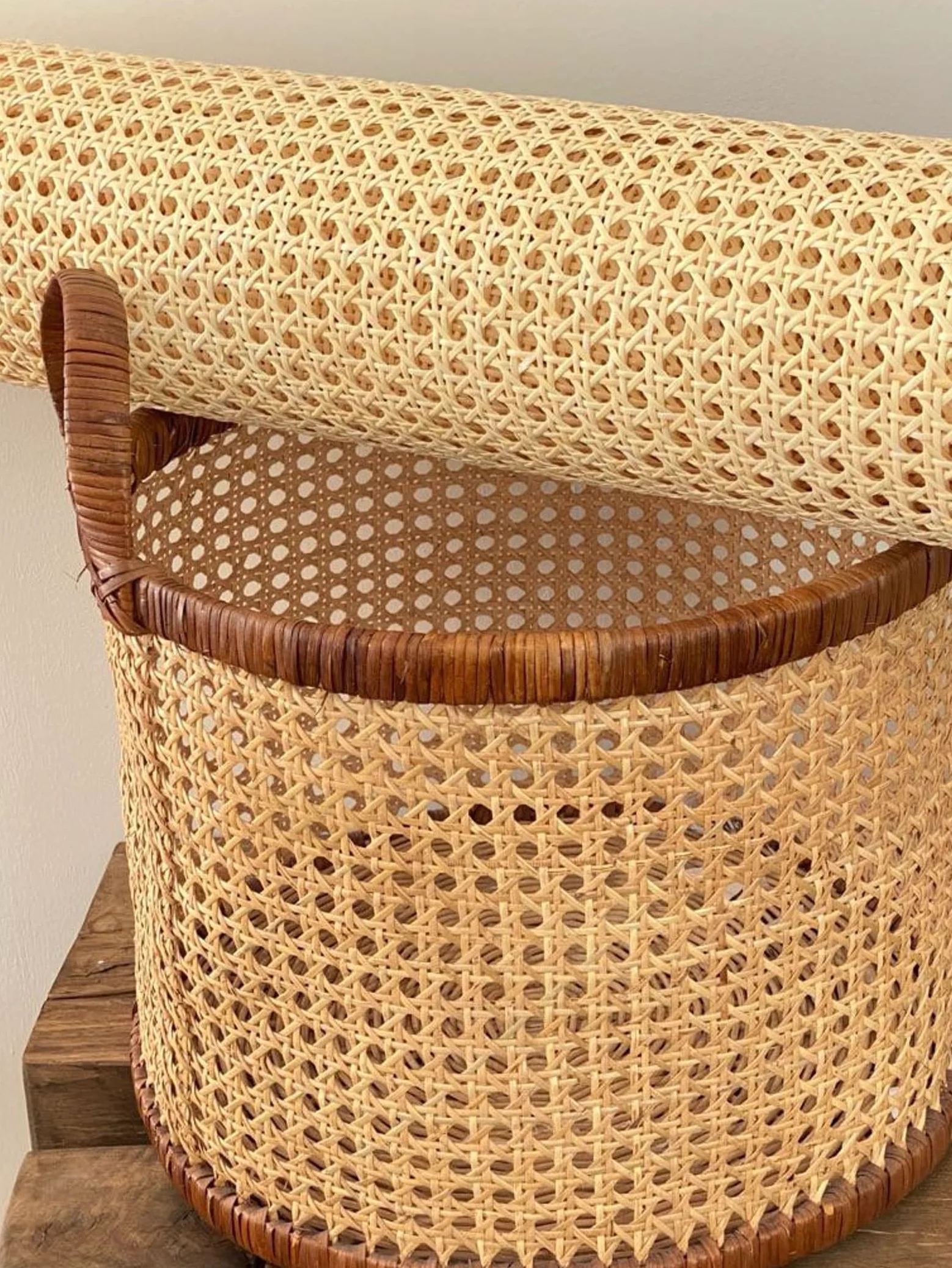Ratan Natural, Ratan Rollo Mimbre 80 x 300 cm, Mimbre, Silla Ratan, Rejilla Mimbre, Mimbre Rollo, Rattan, Estera de ratán, Ratán Natural para muebles, Tela para Silla, Armario, Decoración del hogar