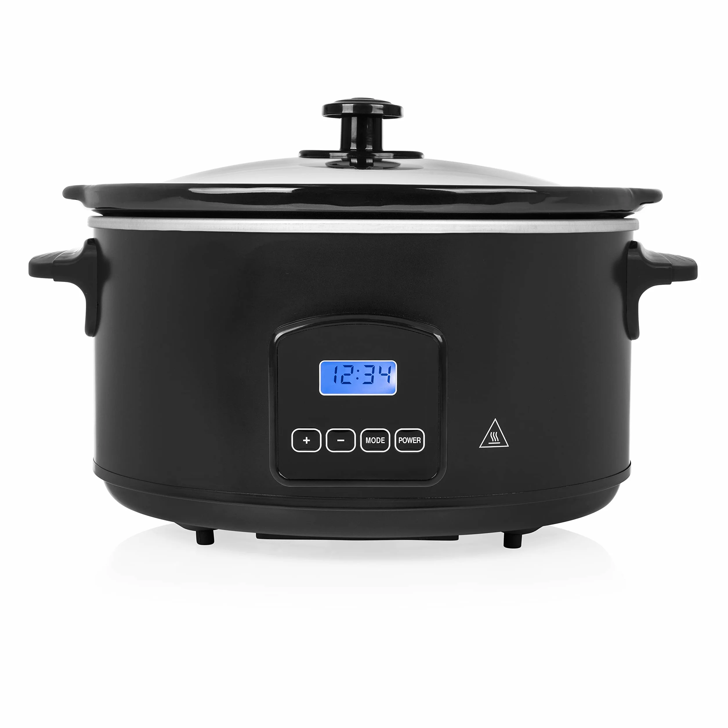 Tristar VS-3920 Olla de cocción lenta digital 4,5 L interior de cerámica temporizador negro