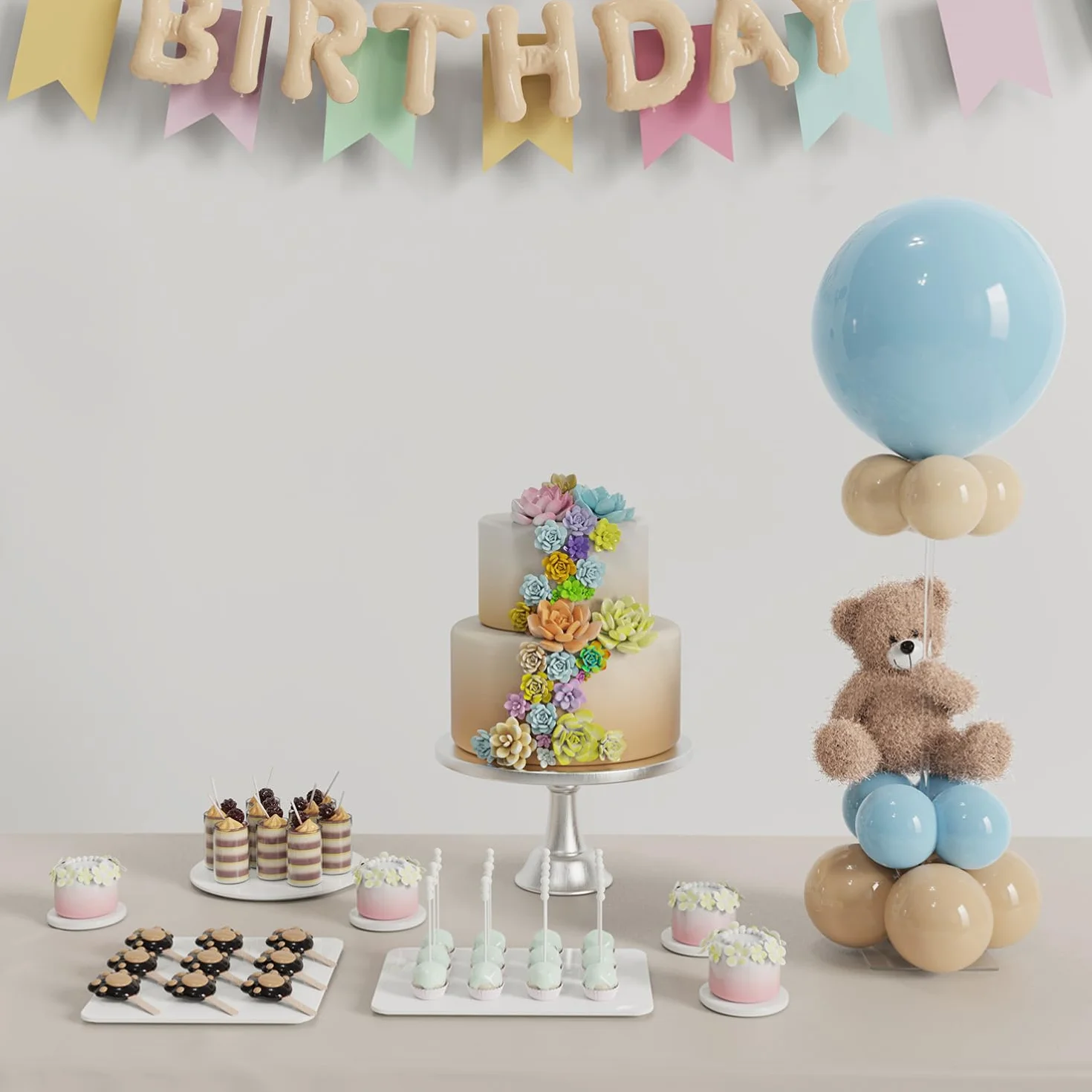 YALLOVE Juego de 10 Soportes de Globos para Mesa Acrílico, 60cm Altura | Transparente, Reutilizable para Decoración de Cumpleaños Aniversario Boda Fiesta