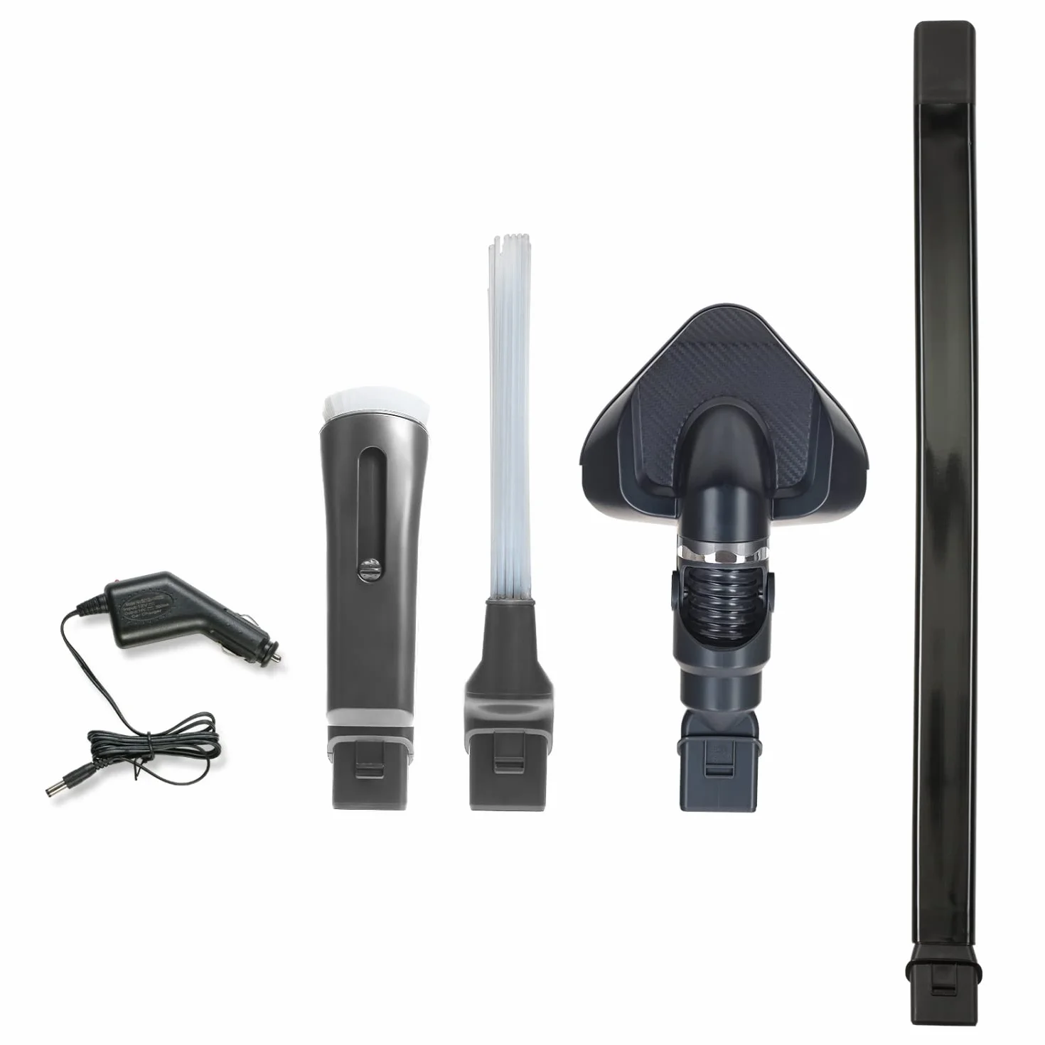 Genius Invictus One 3.0e - Aspiradora de mano (5 piezas, kit de accesorios para Invictus One 3.0e, cepillo flexible suave, cepillo para polvo, boquilla flexible, boquilla triangular, adaptador para