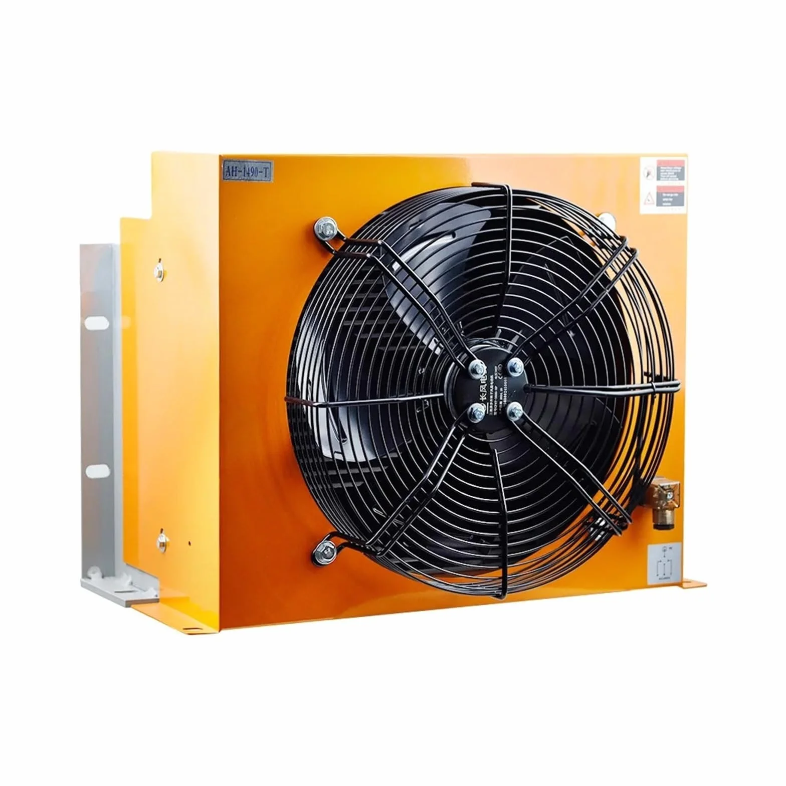 Enfriador de Aceite hidráulico AH1490T-CA 250 L/min Radiador refrigerado por Aire 135 W CA/CC Soldadura precisa y Ventilador eficiente Absorción de Impactos