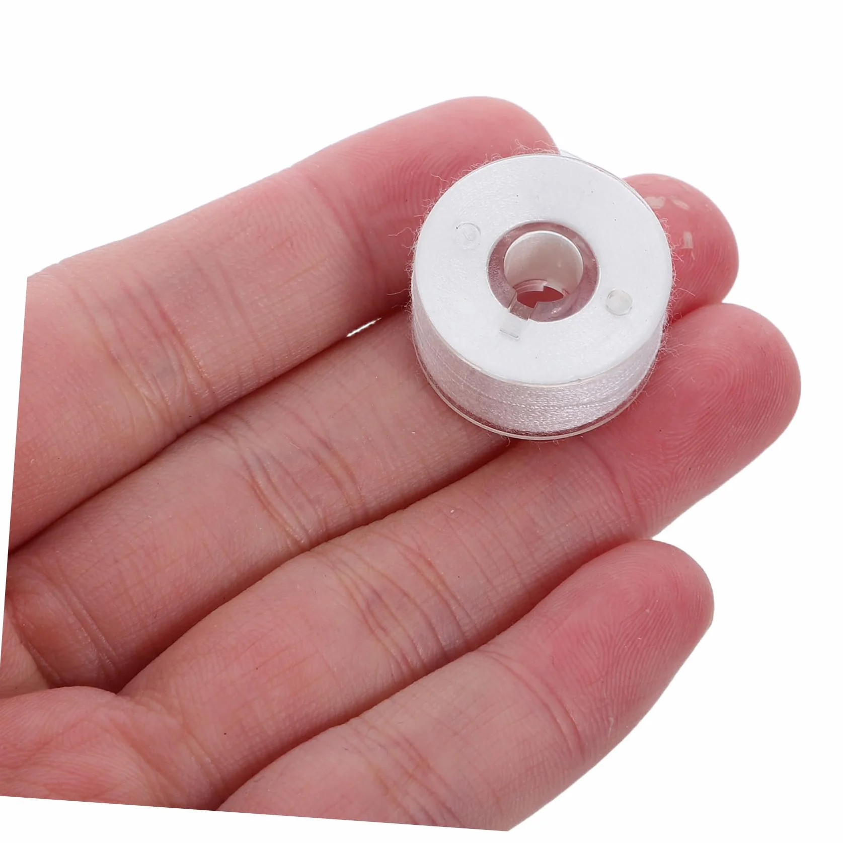 Bobinas de Hilo de Bordar de Poliéster Prebobinadas 144 Uds | Abs, 60s/2, Recambio Rápido para Máquina de Coser, Uso en Tareas de Bordado y Prendas