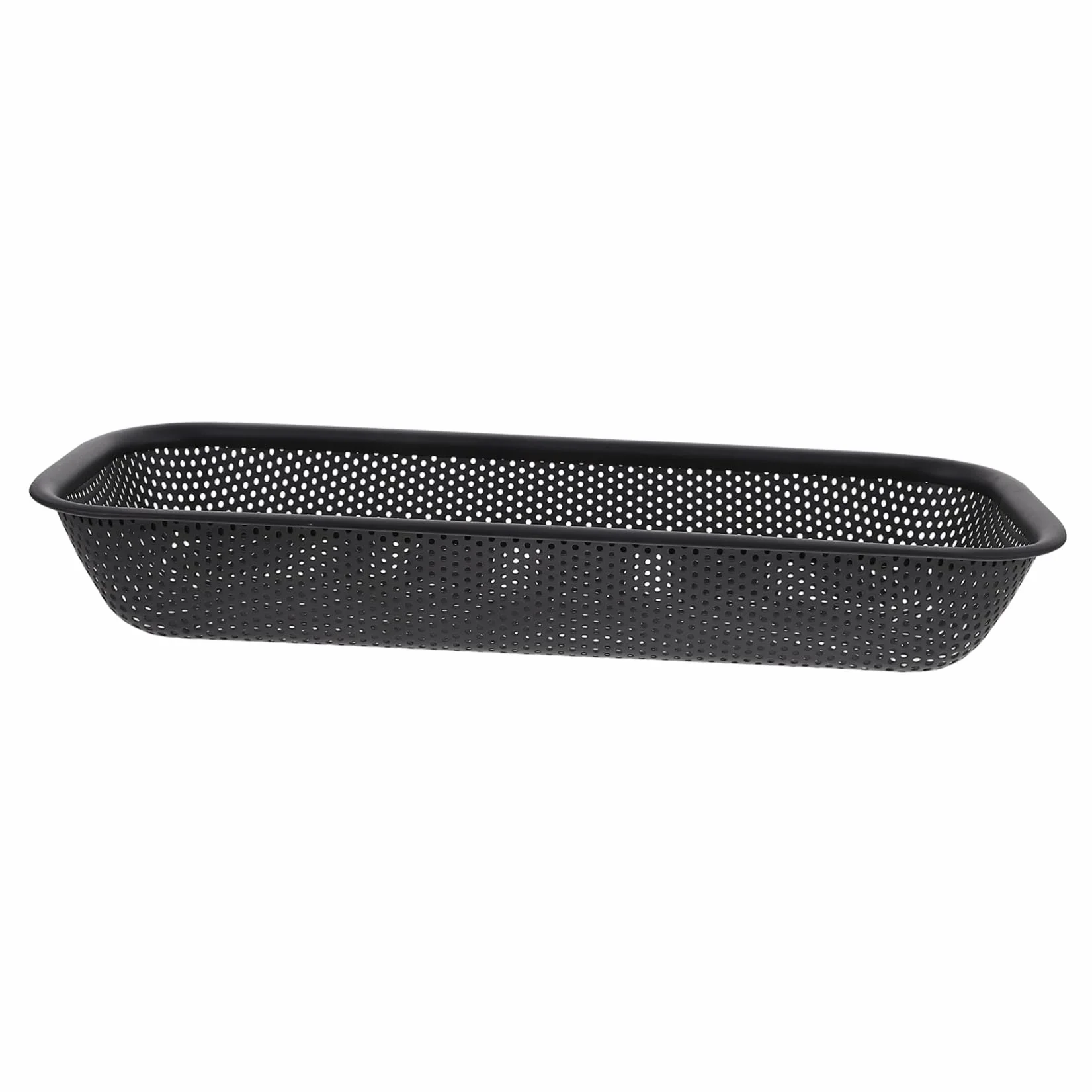 ABOOFAN 5 Piezas Drene El Soporte De Palillo Soporte para Cubiertos Cesta Escurridor De Cubiertos Cestas De Utensilios Organizador De Cubiertos para Cajón El Secado Negro Acero Inoxidable