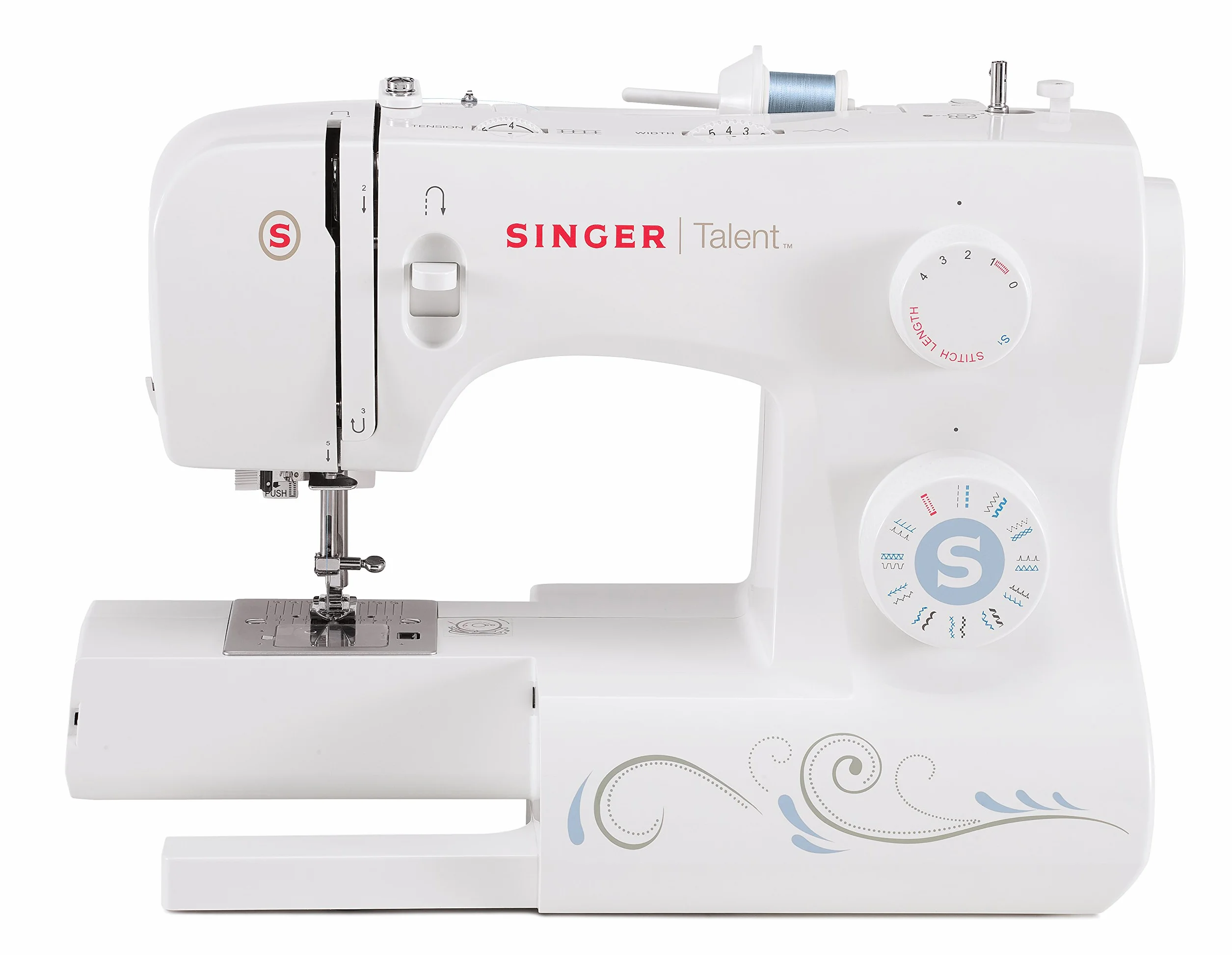SINGER Talent 3323 - Máquina de coser (220-240 V, Color blanco)