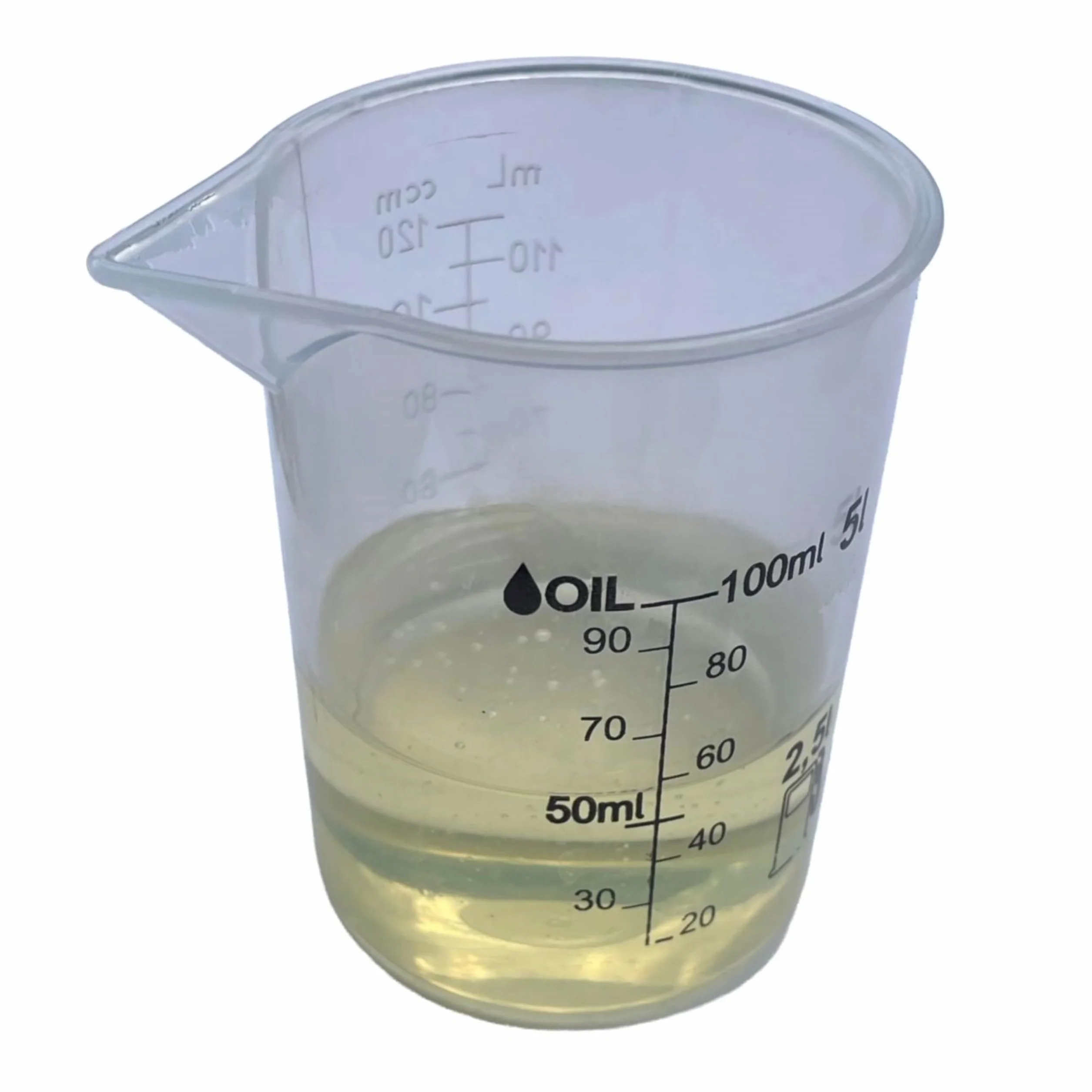 Cartrend Vaso medidor de 2 tiempos, 100 ml