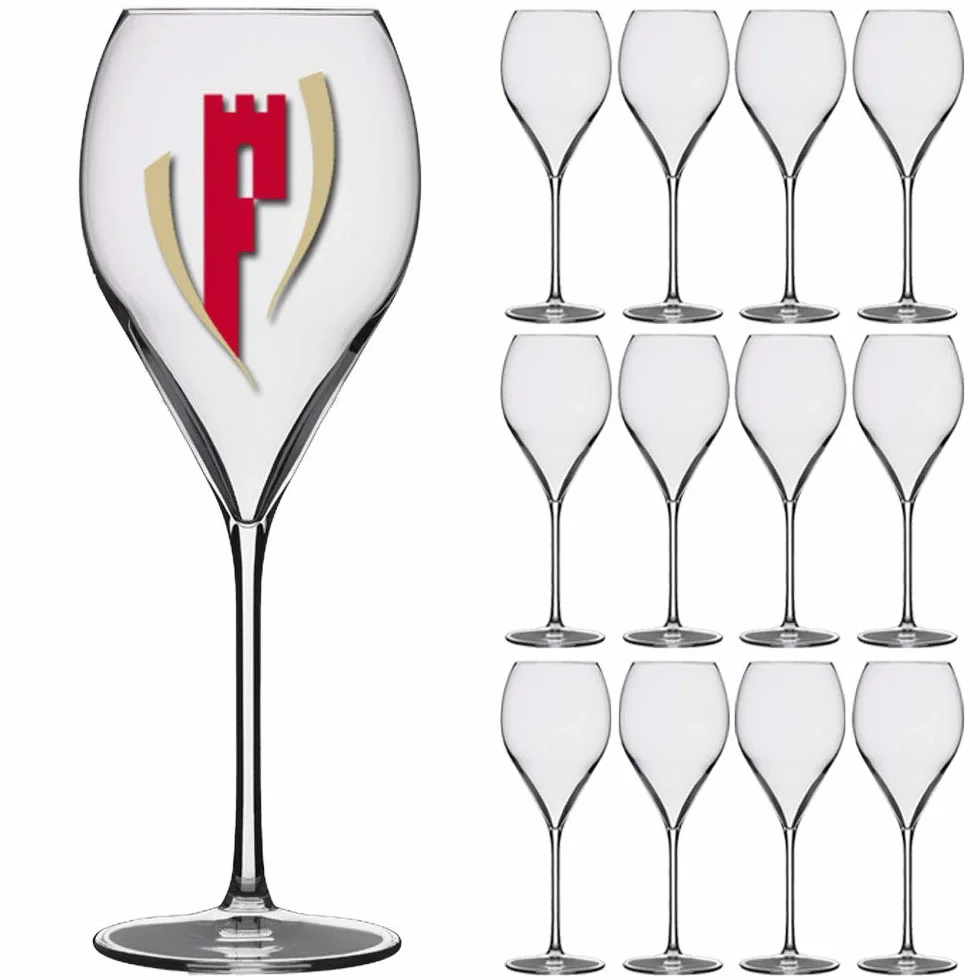 Rastal – Caja de 12 copas flauta para degustación – Mod. Franciacorta – Capacidad: 42 cl.