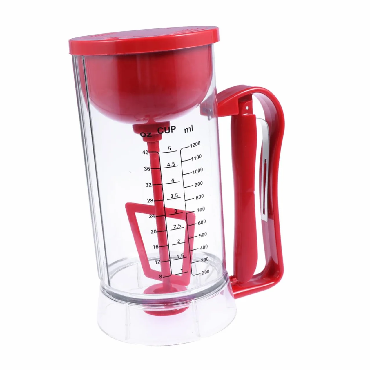 YARNOW Dispensador De Panqueques Separador De Grasas Dispensador De Masa Para Panqueques Herramienta Para Hornear Dispensador De Masa Para Pasteles Eléctrico Amasadora