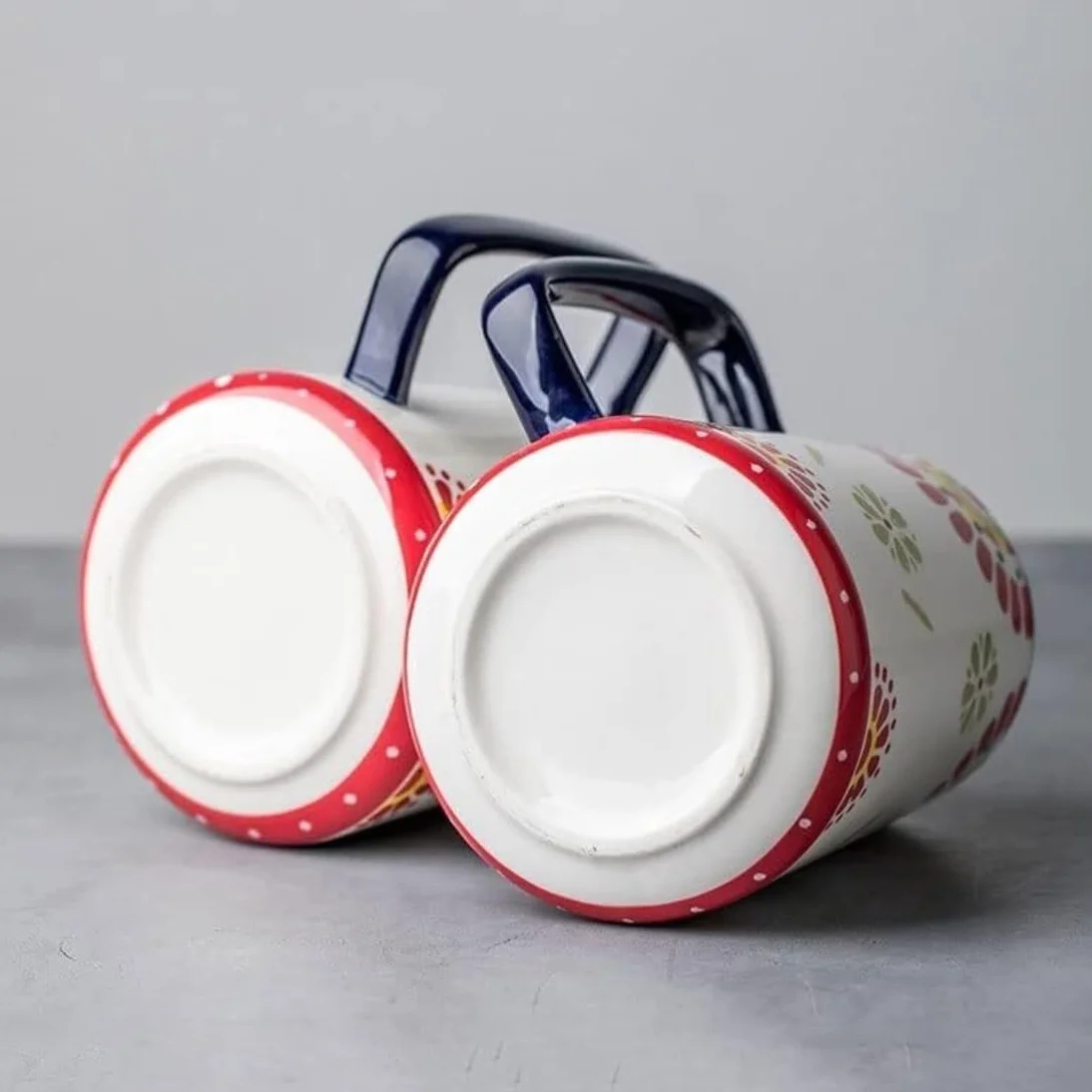 Tazas de Té Tazas Desayuno Tazas Taza Dibujada A Mano Hogar Cerámica Super Capacidad Taza para Beber Desayuno Taza De Leche Regalo para Amigos Tazas Tazas de Cafe