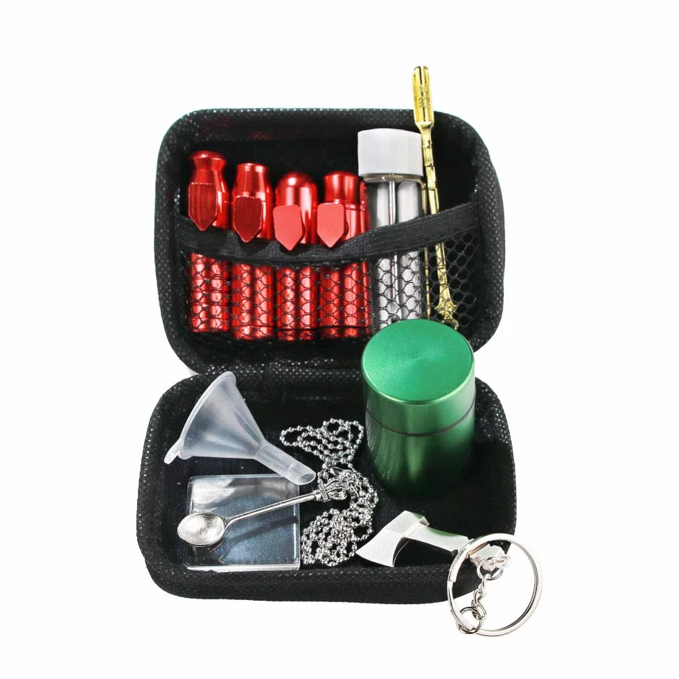 Juego de dispensador de especias de cocina con bolsa de almacenamiento, botella de especias portátil de cocina, botella de especias a prueba de fugas para viajes al aire libre y camping (rojo)