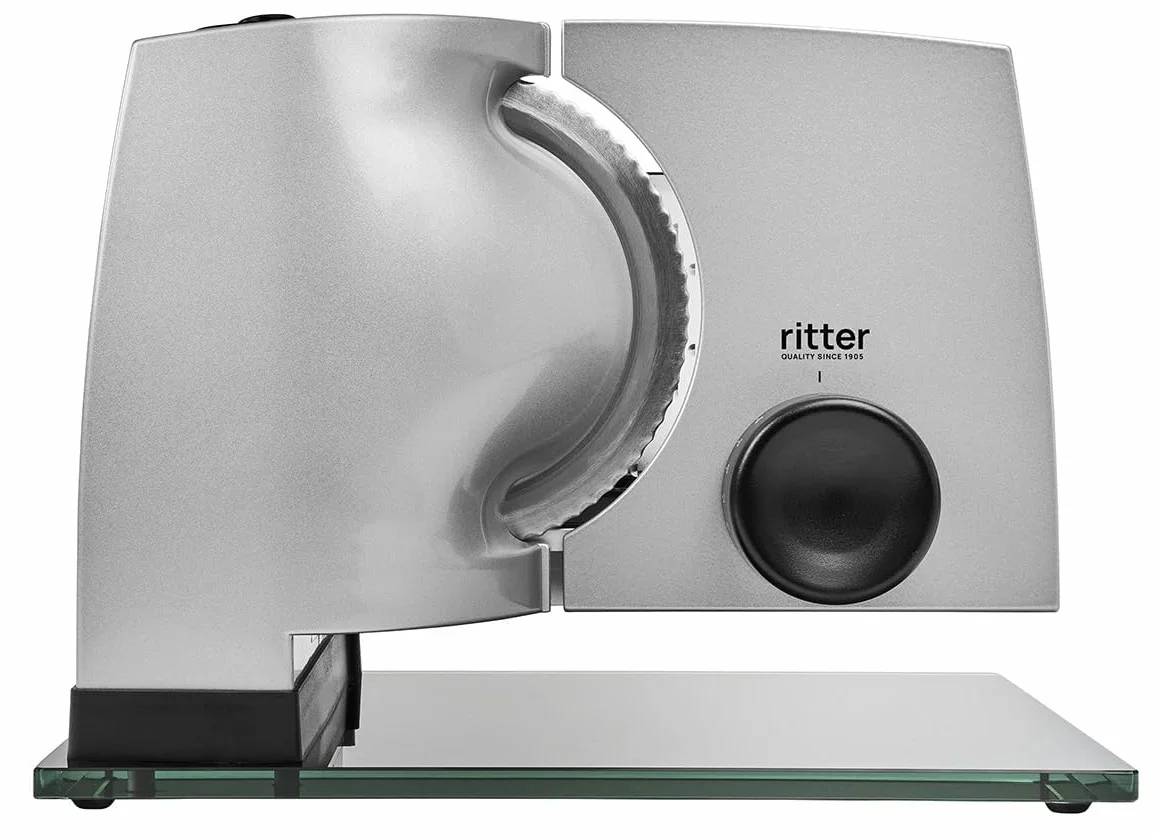ritter sono 1 Cortadora de Alimentos Eléctrica y Rebanadora de Pan de Metal
