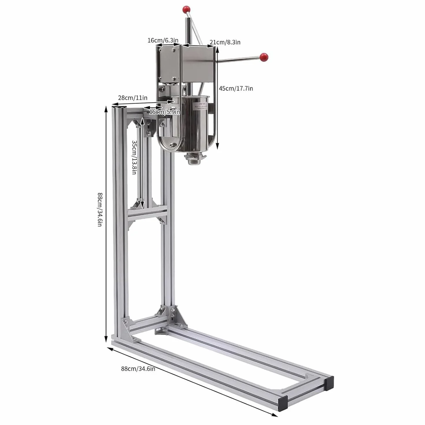 Máquina Comercial Eléctrica Para Hacer Churros Españoles, 3/5/7 L Máquina Automática Para Hacer Churros, Máquina Manual Para Hacer Donas, Máquina Para Hacer Churros De Alta Resistencia,7L