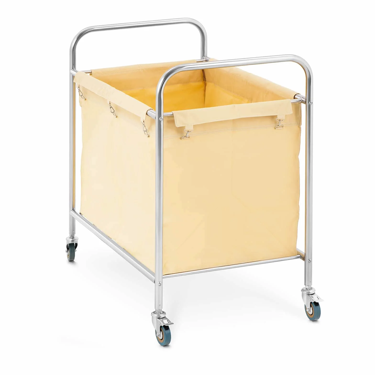 Royal Catering - RCWW 1 - Carro para Ropa - 250 L - 4 Ruedas / 2 Frenos - Bolsa: 82 x 50 x 60 cm