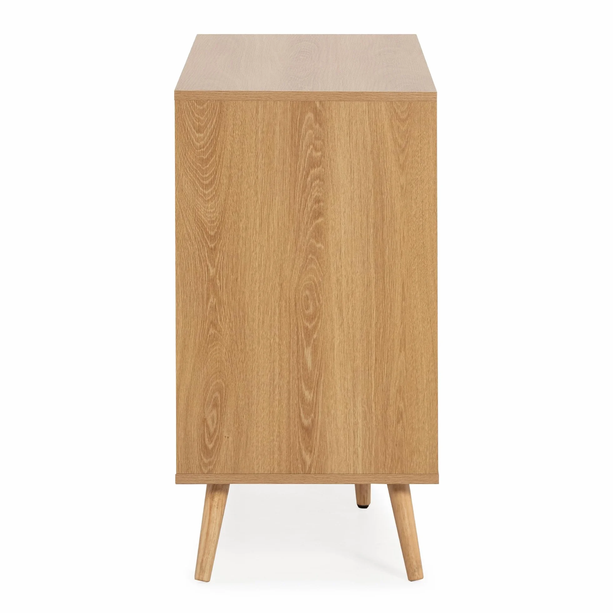 HOMN LIVING Aparador Telmo 3 Puertas Roble 120 cm