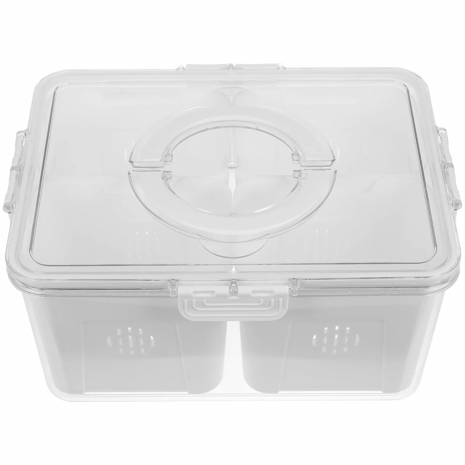 Healifty Caja de Conservación de Alimentos para Cocina y Refrigerador Contenedores para Almacenar Alimentos Tapa para Mantener Frutas y Verduras en Buen Estado