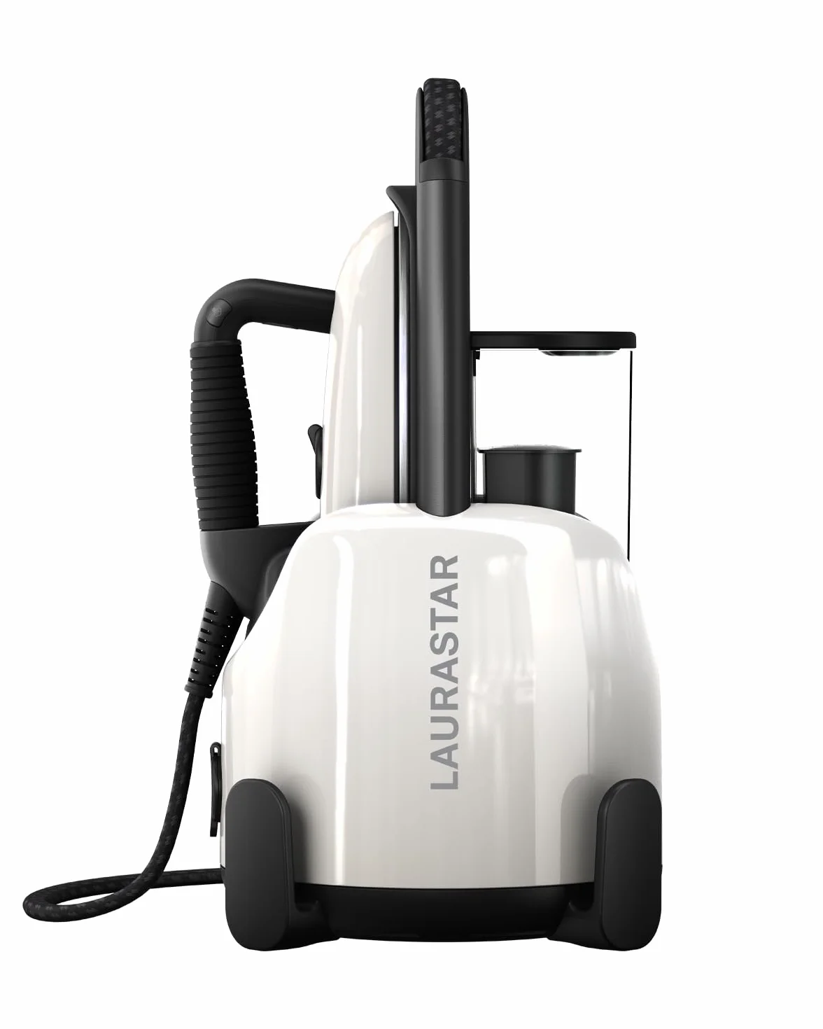 Laurastar Lift Pure White - Generador de vapor | Plancha, elimina las arrugas e higieniza, vapor higiénico, depósito extraíble, planchado vertical