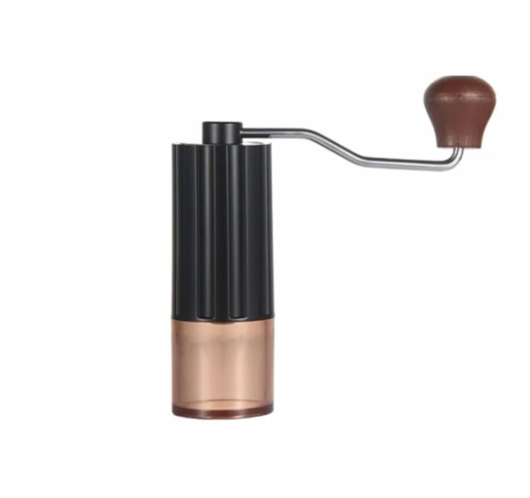 Molinillo Café Oficina Molinillo De Granos Café Con Manivela, Manual Doméstico, Portátil, Núcleo Acero Vintage Moledor de Cafe(Black)