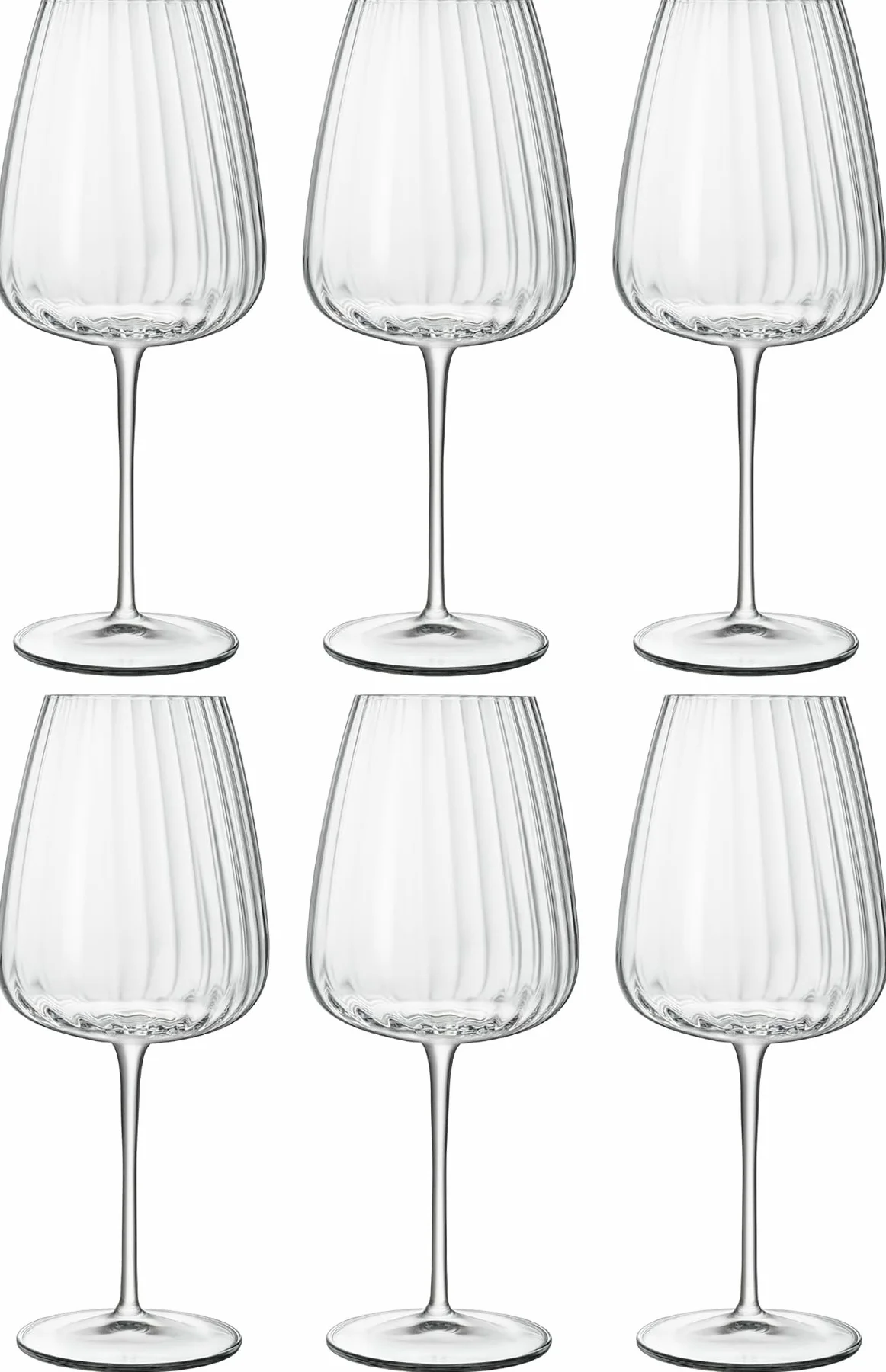 Bormioli Luigi Speakeasies - Juego de 6 copas de vino tinto de cristal de 70 cl. Cristal sonoro superior de alta tecnología.