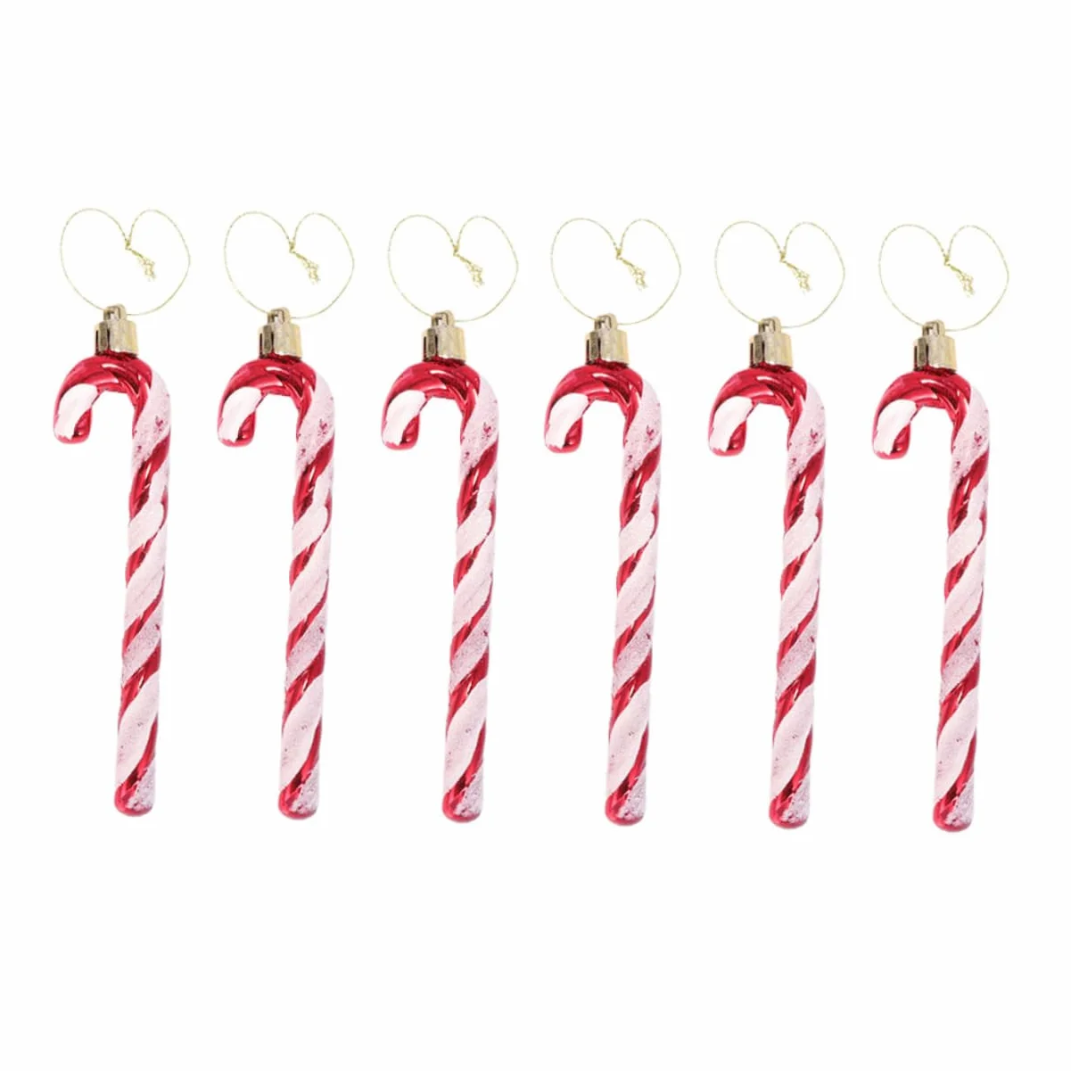 Cabilock 30piezas Adornos Colgantes De Bastón De Navidad Decoraciones para Árbol De Navidad Accesorios Festivos para Decorar Hogares y Fiestas